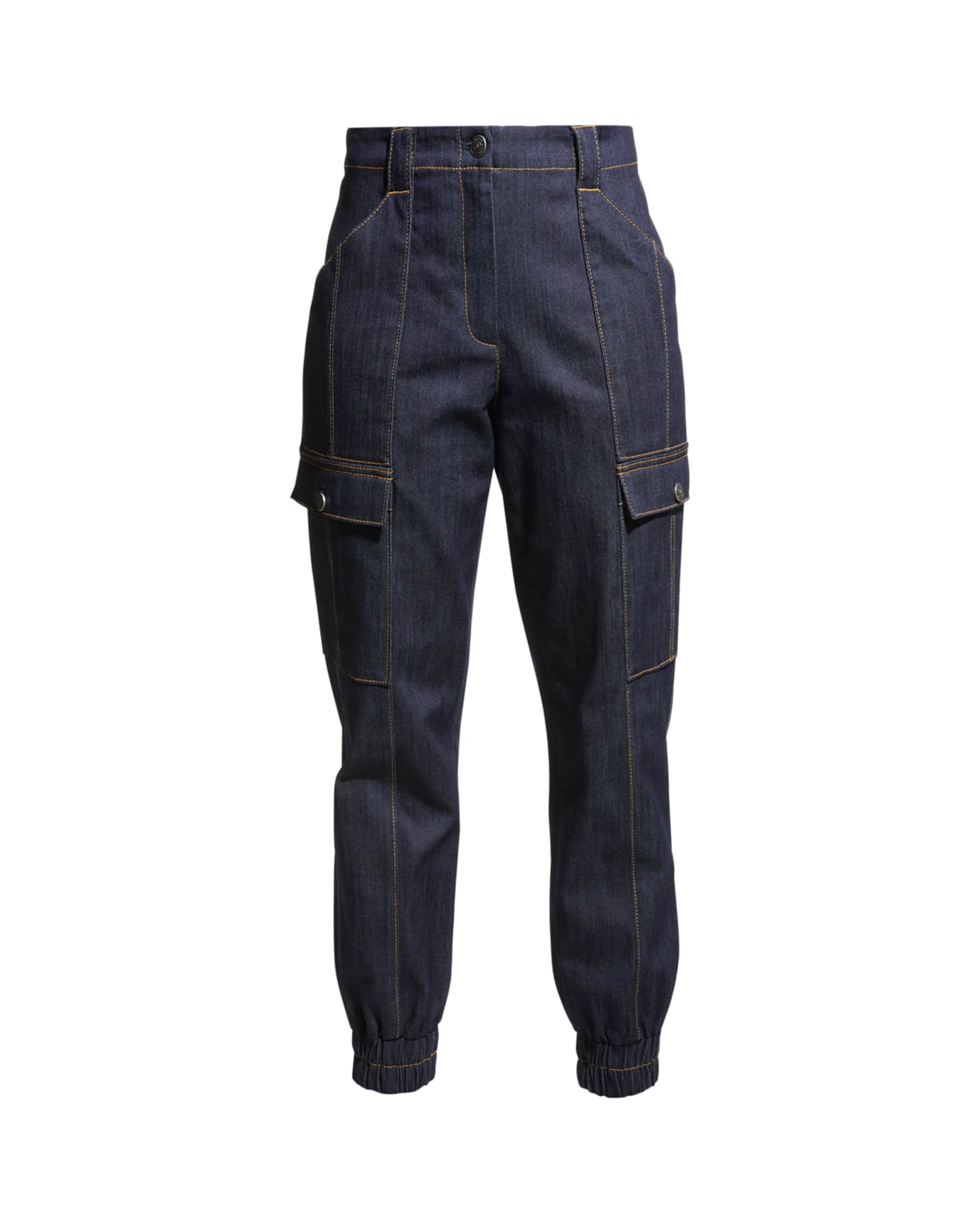 Cinq a Sept Kelly Denim Cargo Pants