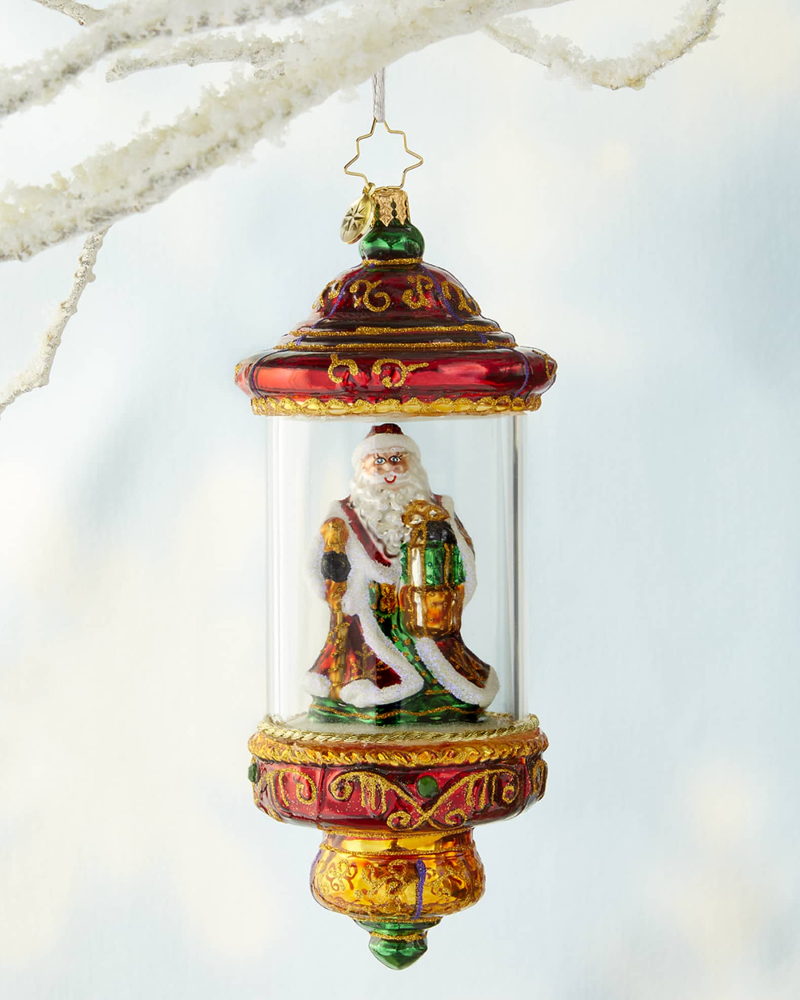 Christopher Radko Shine Bright Santa Ornament Neiman Marcus