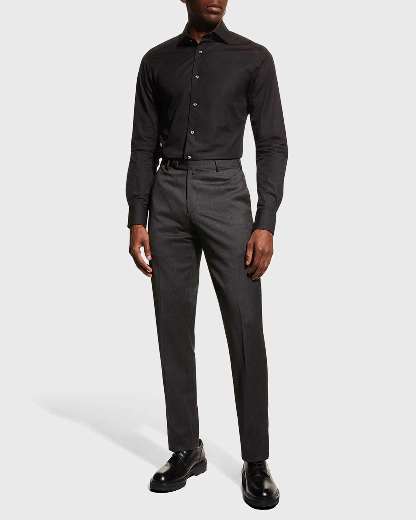 【公式ショップ】 Basic New Parker Men's Zanella Wool Marcus Neiman | Pants パンツ