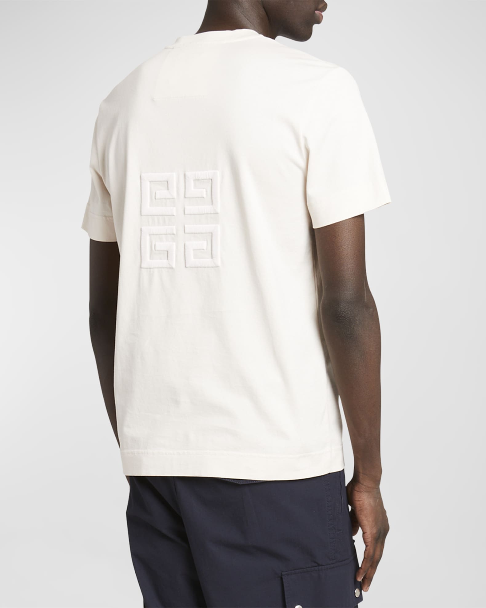 Givenchy Men's Slim Basic Logo T-Shirt | Neiman Marcus