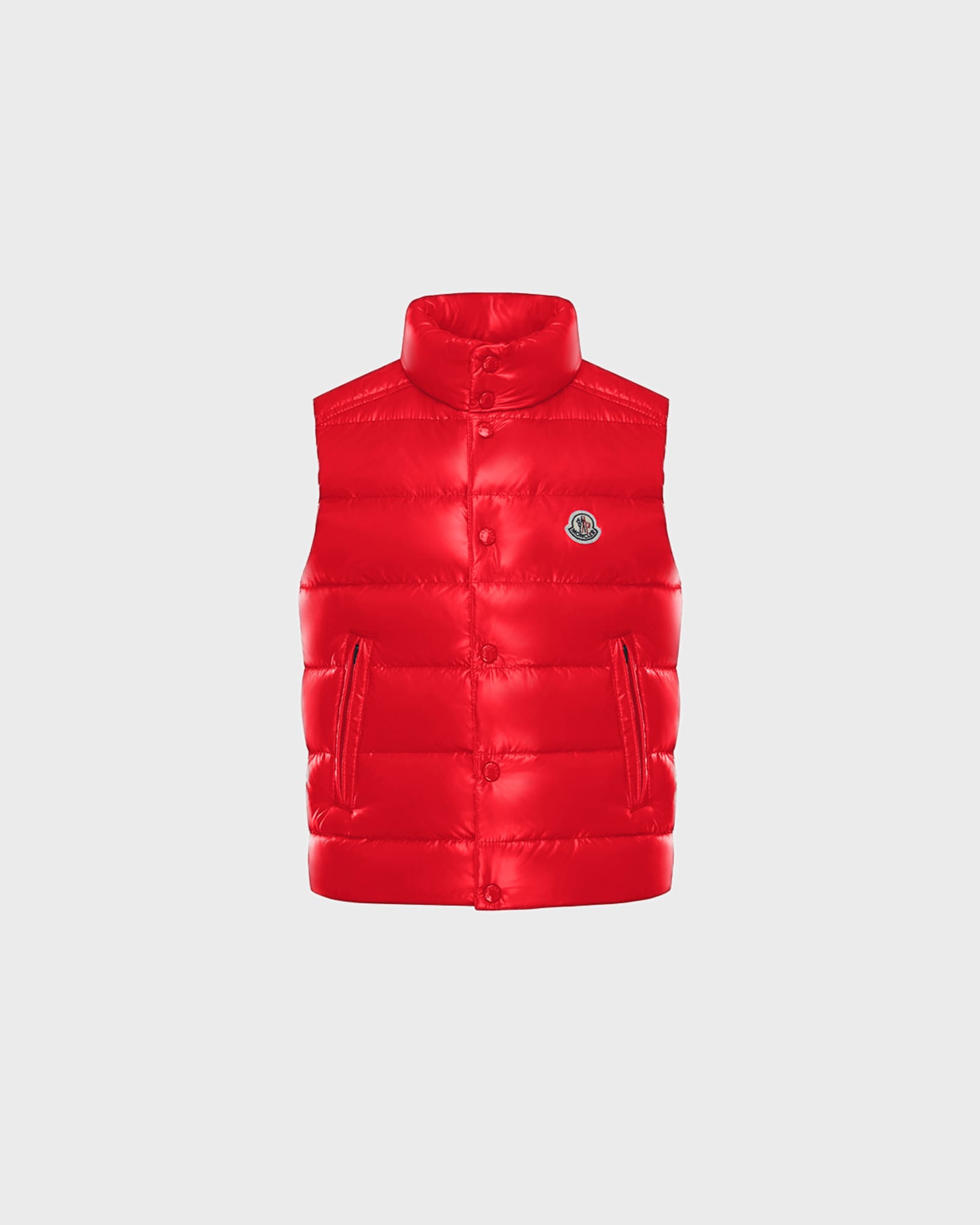 moncler red vest