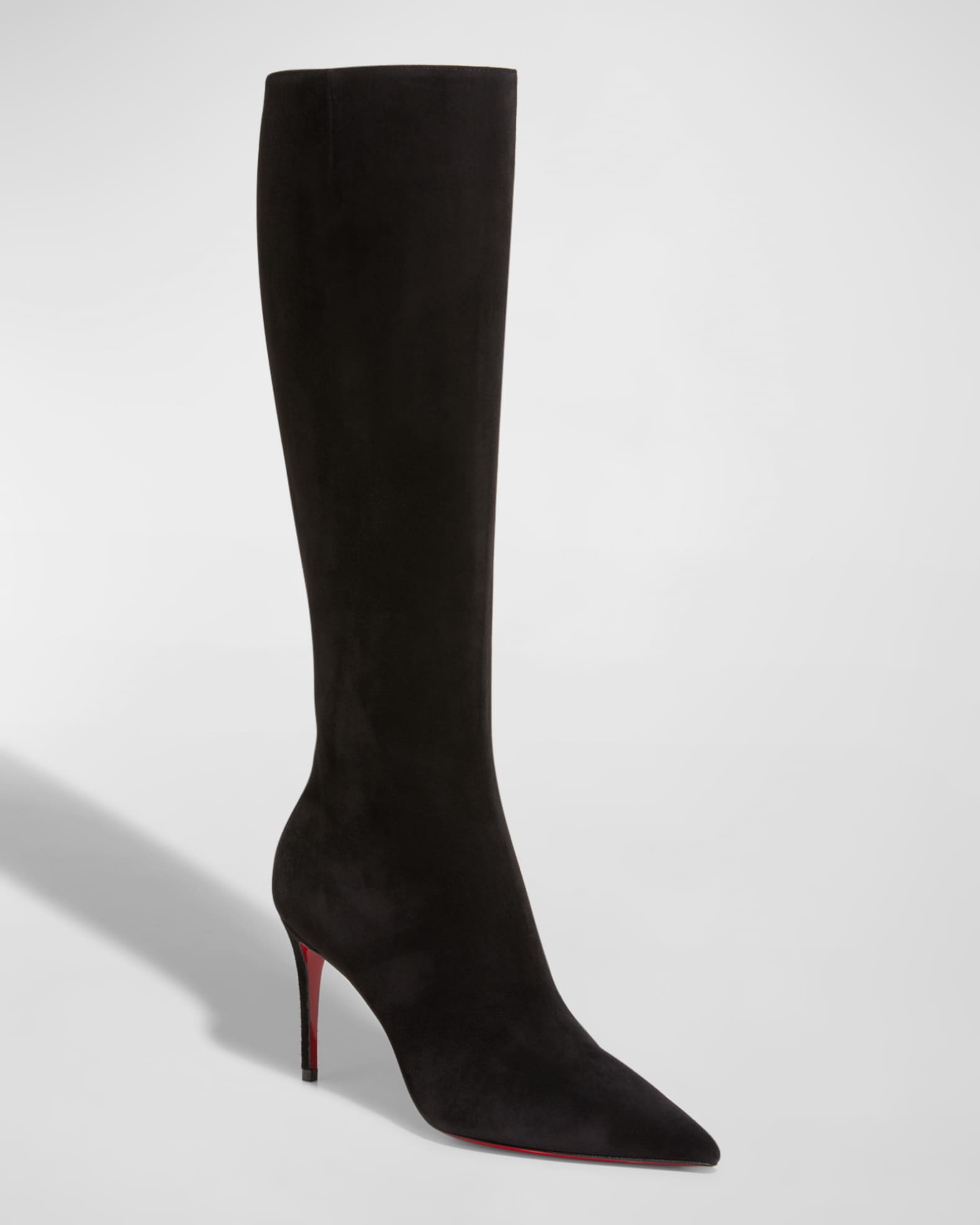 Christian Louboutin Kate 85mm Red Sole Boots | Neiman Marcus
