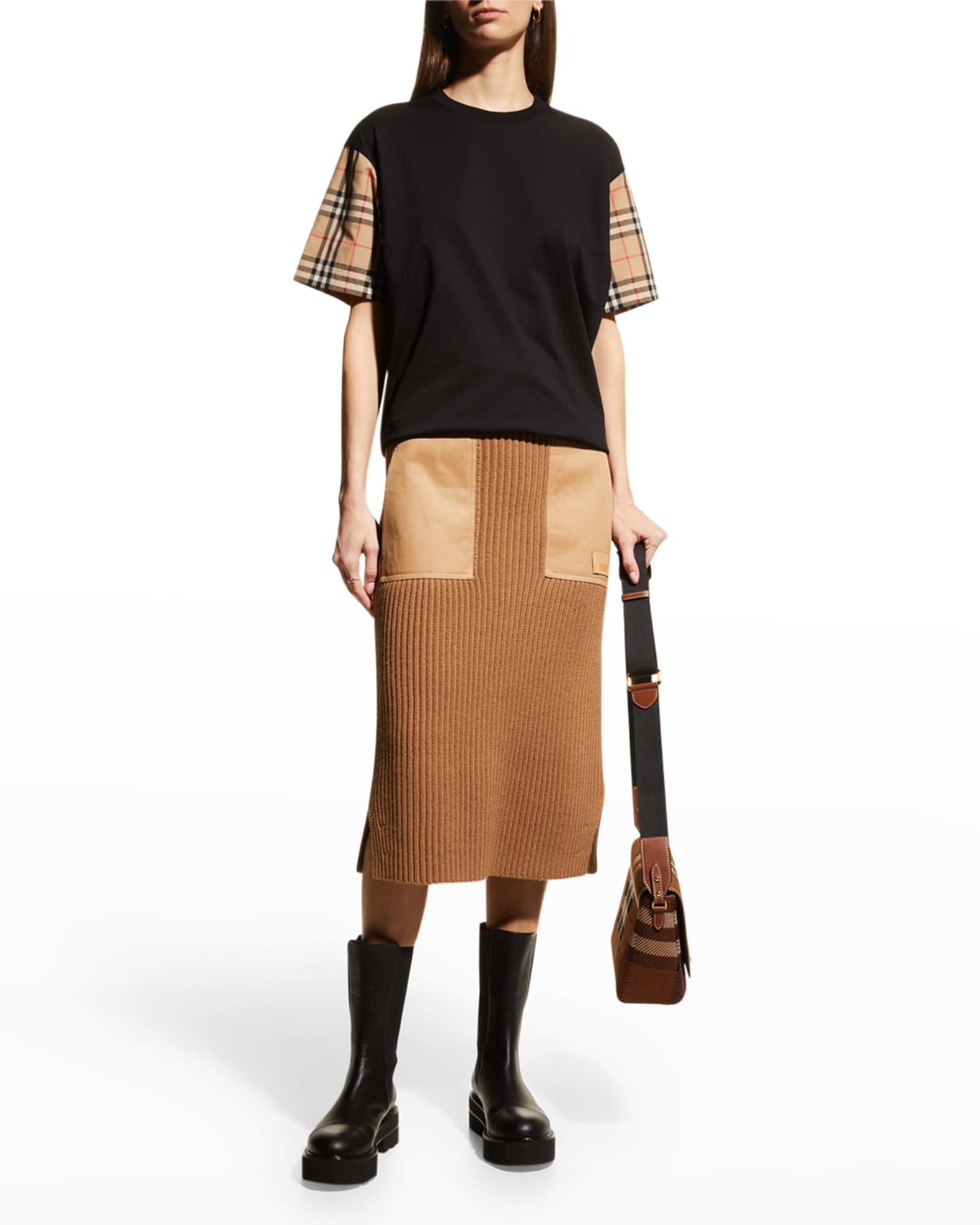 Burberry T Shirt Black