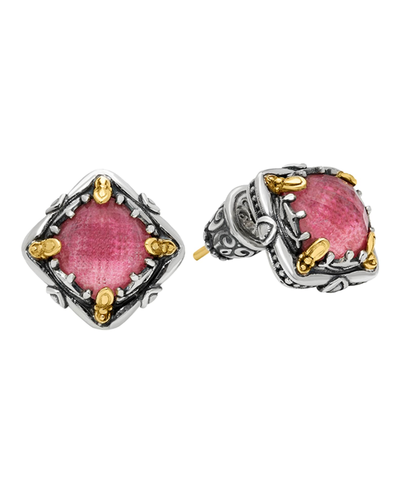 Gen K Two-Tone Doublet Earrings 0