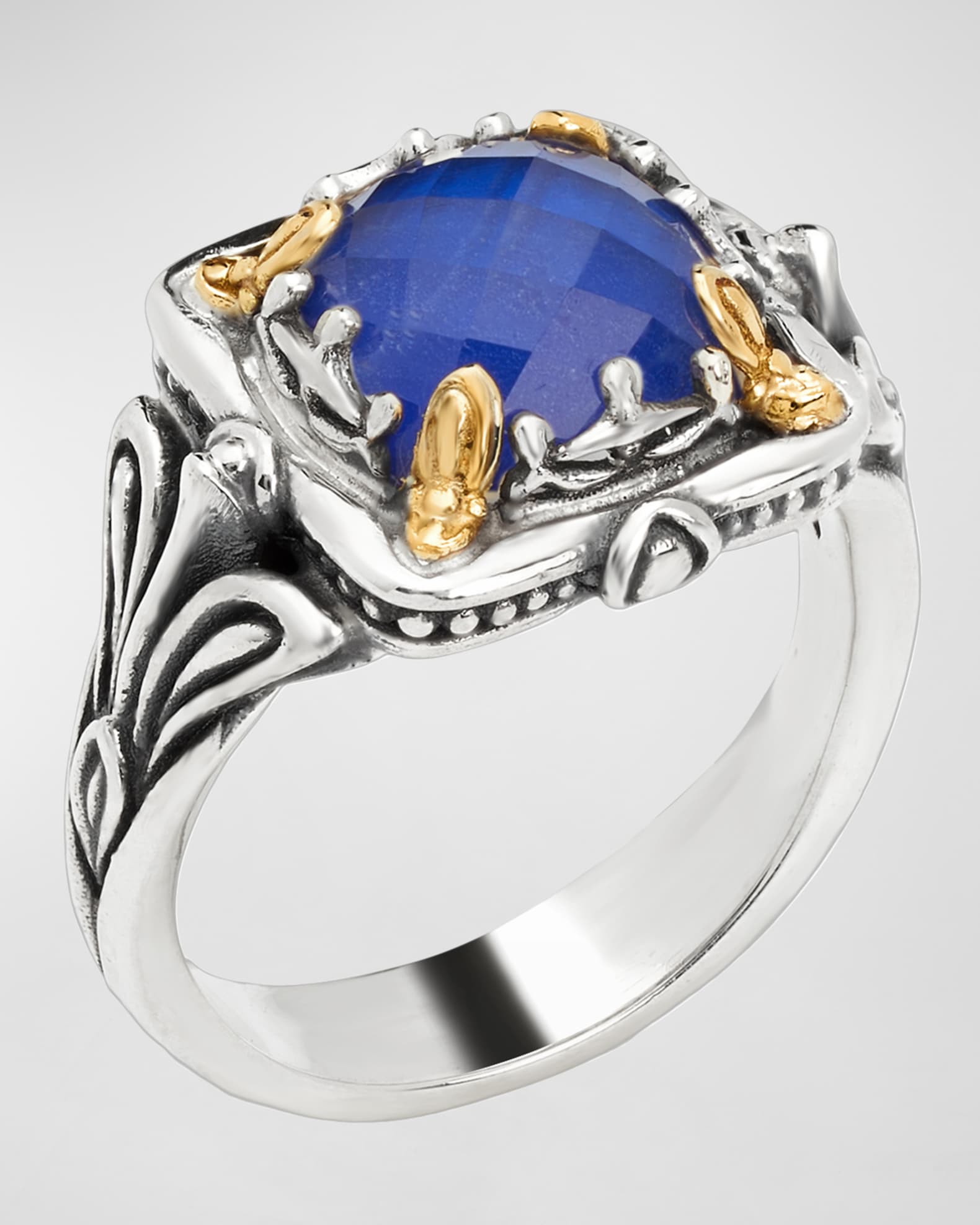 Gen K Two Tone Doublet Ring