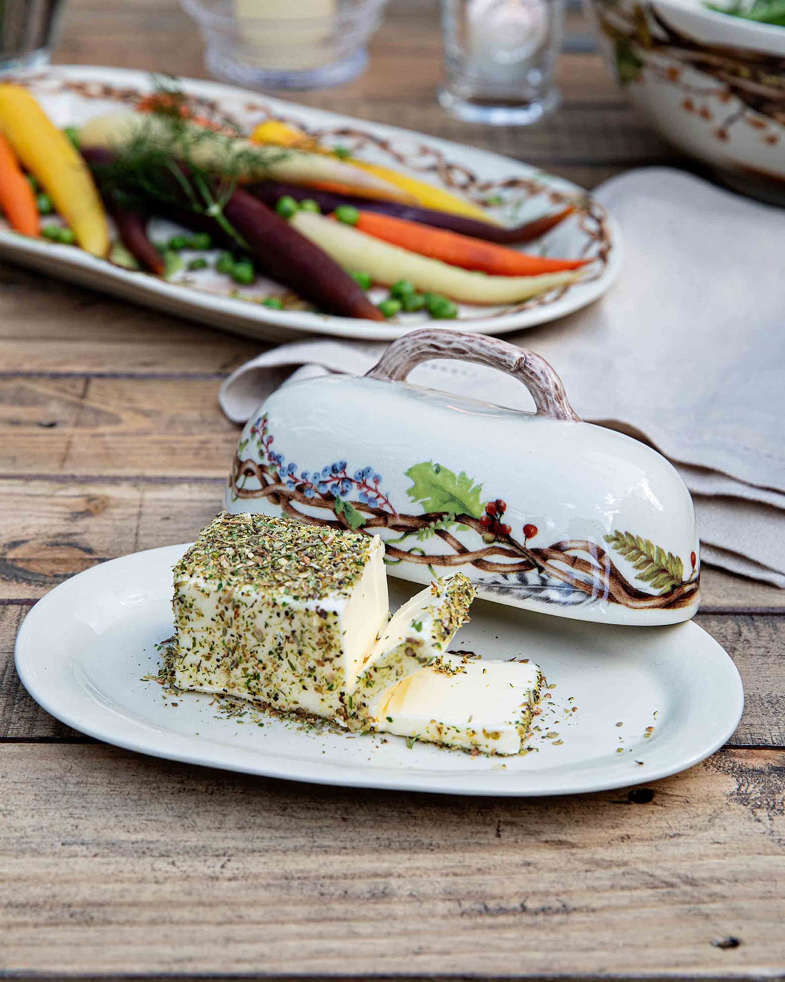 Juliska Forest Walk Butter Dish Neiman Marcus