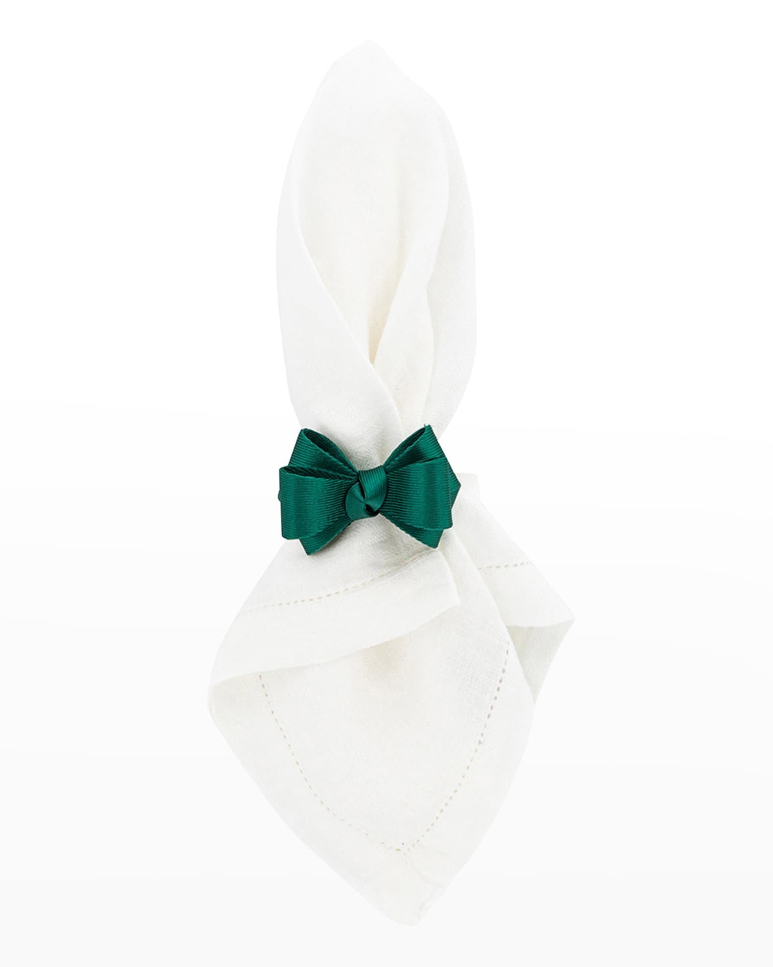 Juliska Tuxedo Napkin Ring Green Neiman Marcus