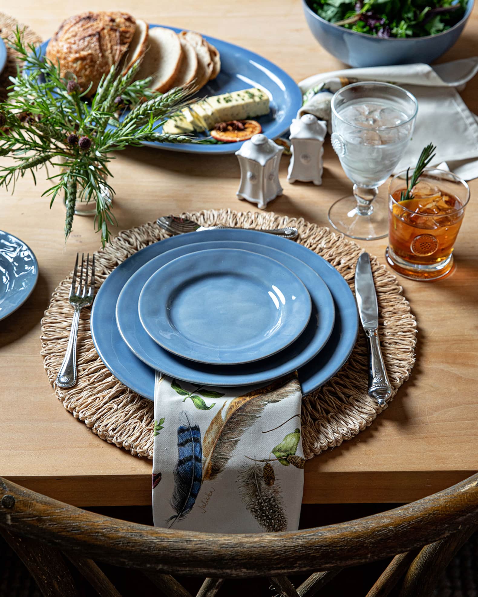 Juliska Puro Side/Cocktail Plate Chambray Neiman Marcus