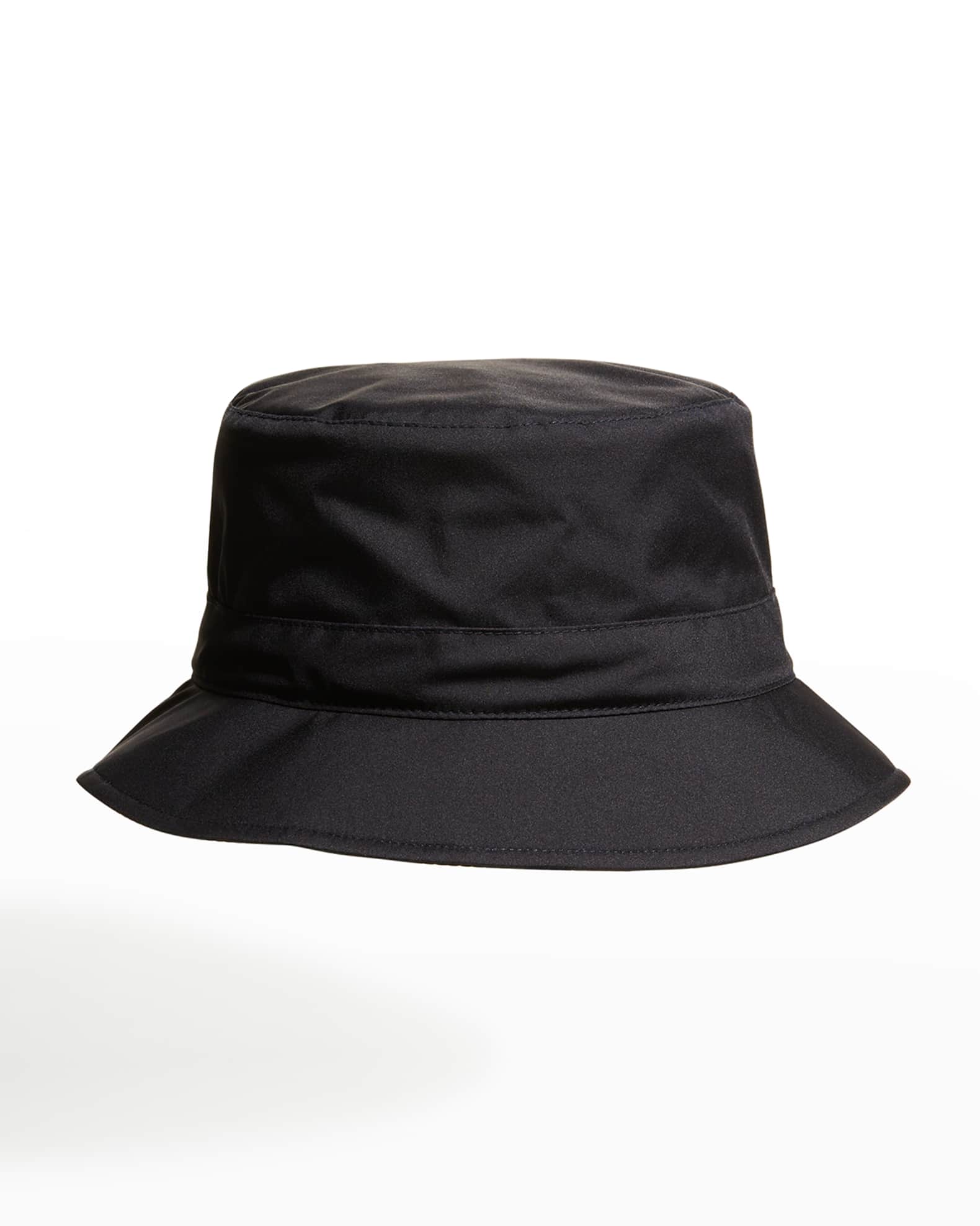 Loro Piana Men's Solid Nylon Bucket Hat | Neiman Marcus
