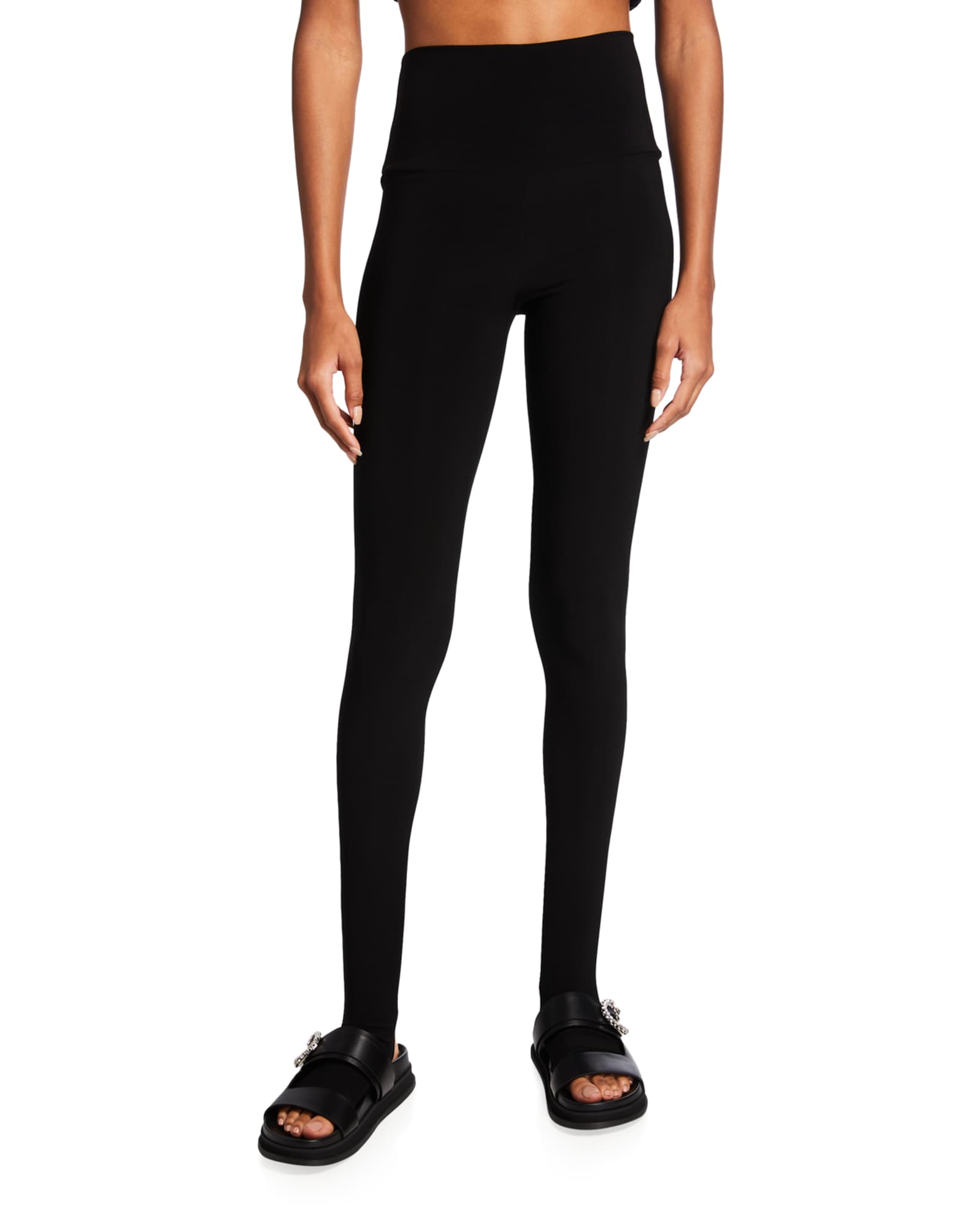 Footie leggings top