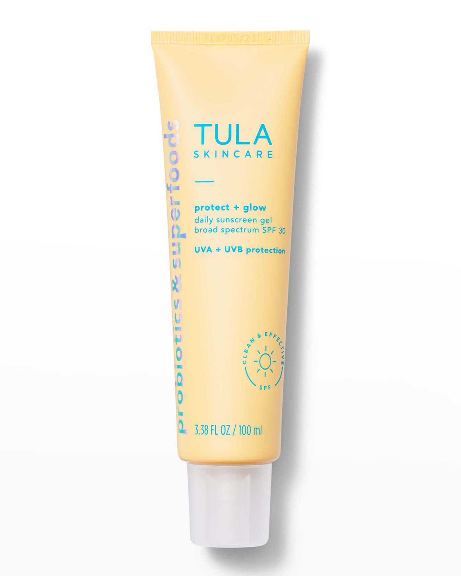 TULA 3.4 oz. Protect + Glow Daily Sunscreen Gel Broad Spectrum SPF 30