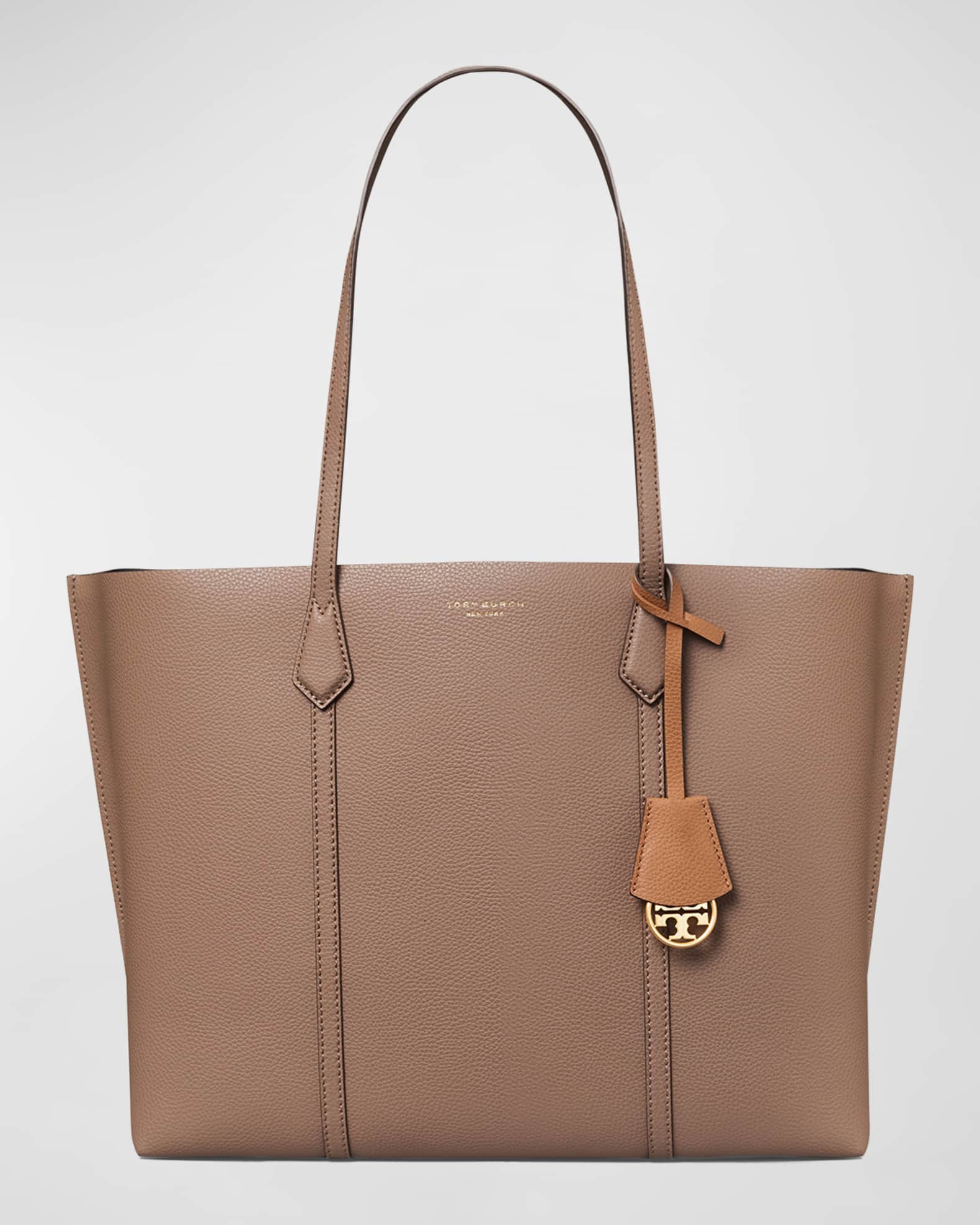 Perry Tote Bag - Tory Burch - Clam Shell - Leather