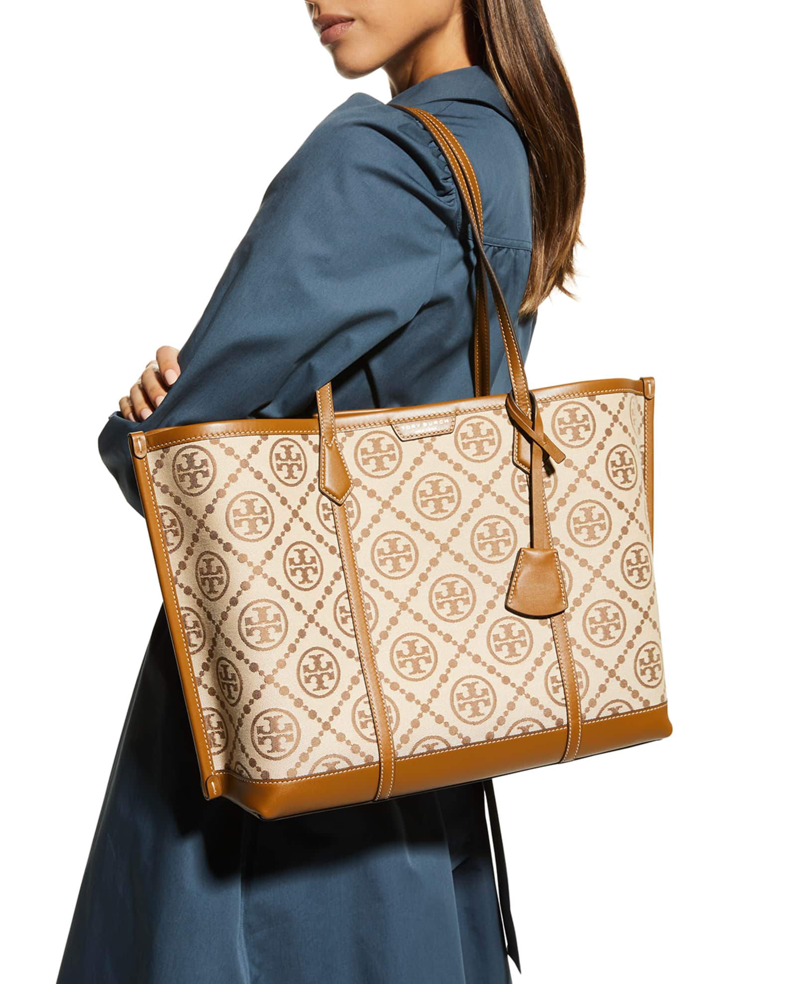 Tory Burch Perry logo-print tote bag