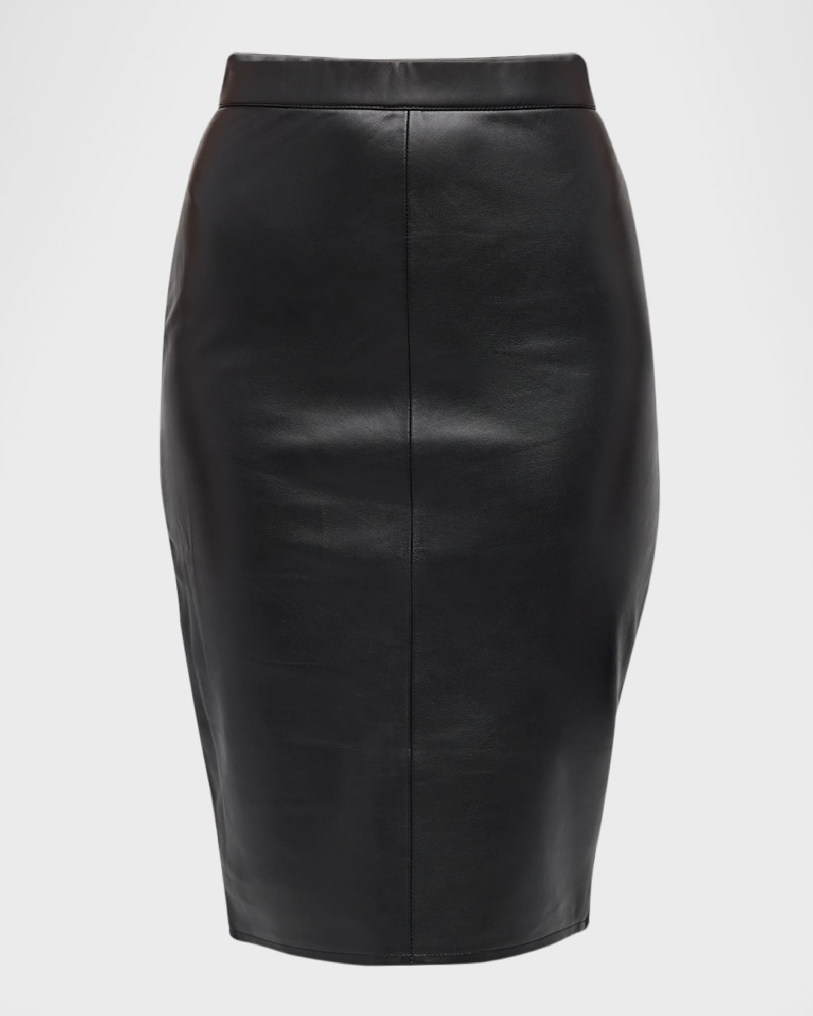 Port Elizabeth Recycled Leather Pencil Skirt 0