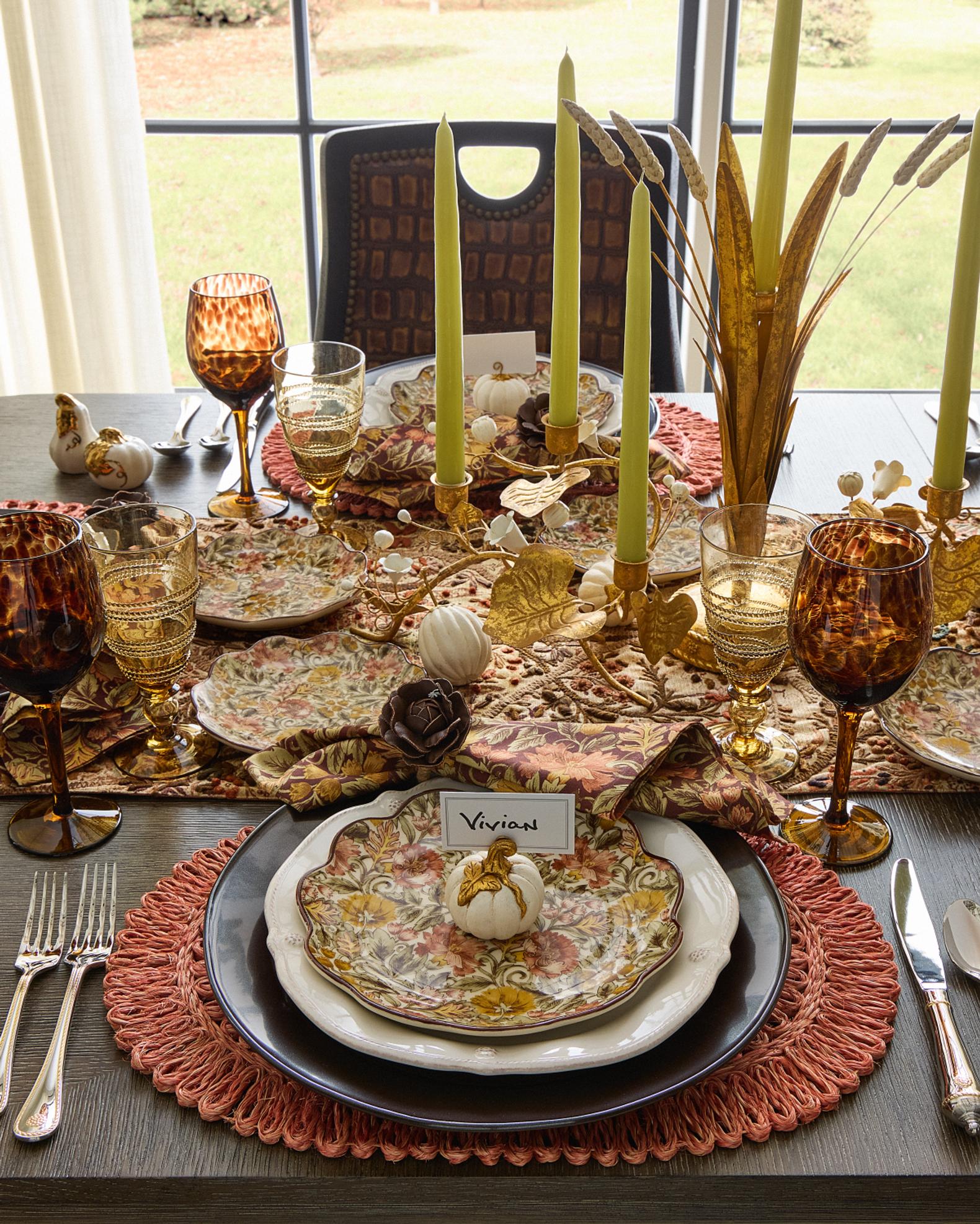 Juliska Berry & Thread Polished with Gold 5-Piece Place Setting ...
