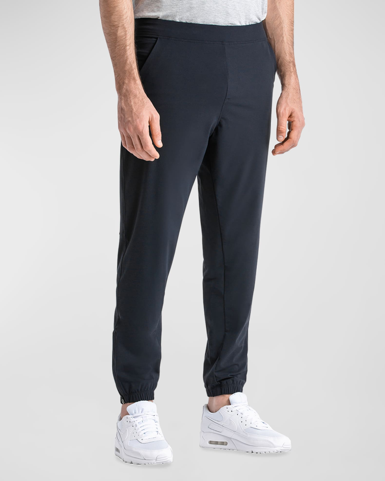 Public Rec Men's Stadium Stretch-Nylon Jogger Pants | Neiman Marcus