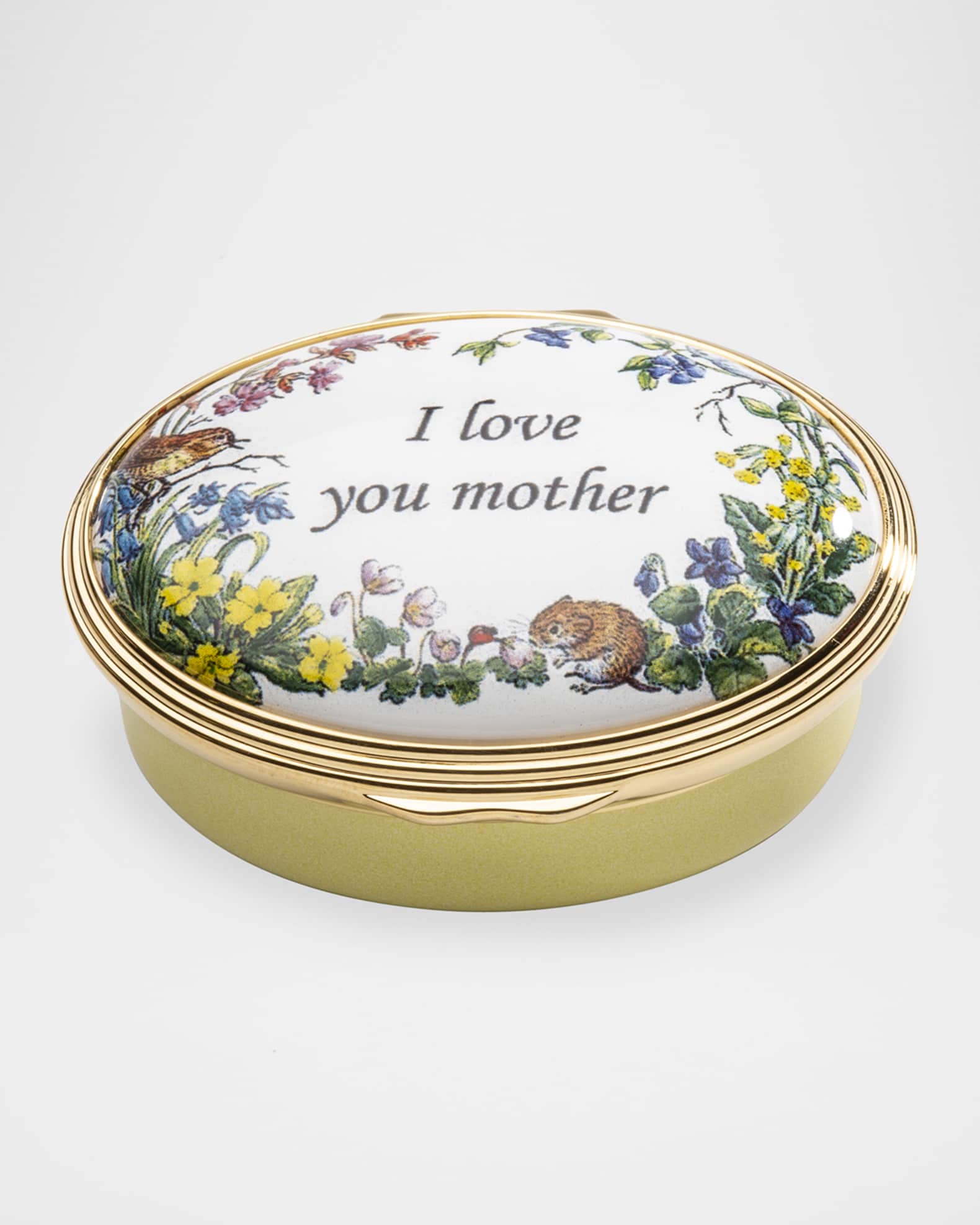 I Love You Mother Enamel Box 0