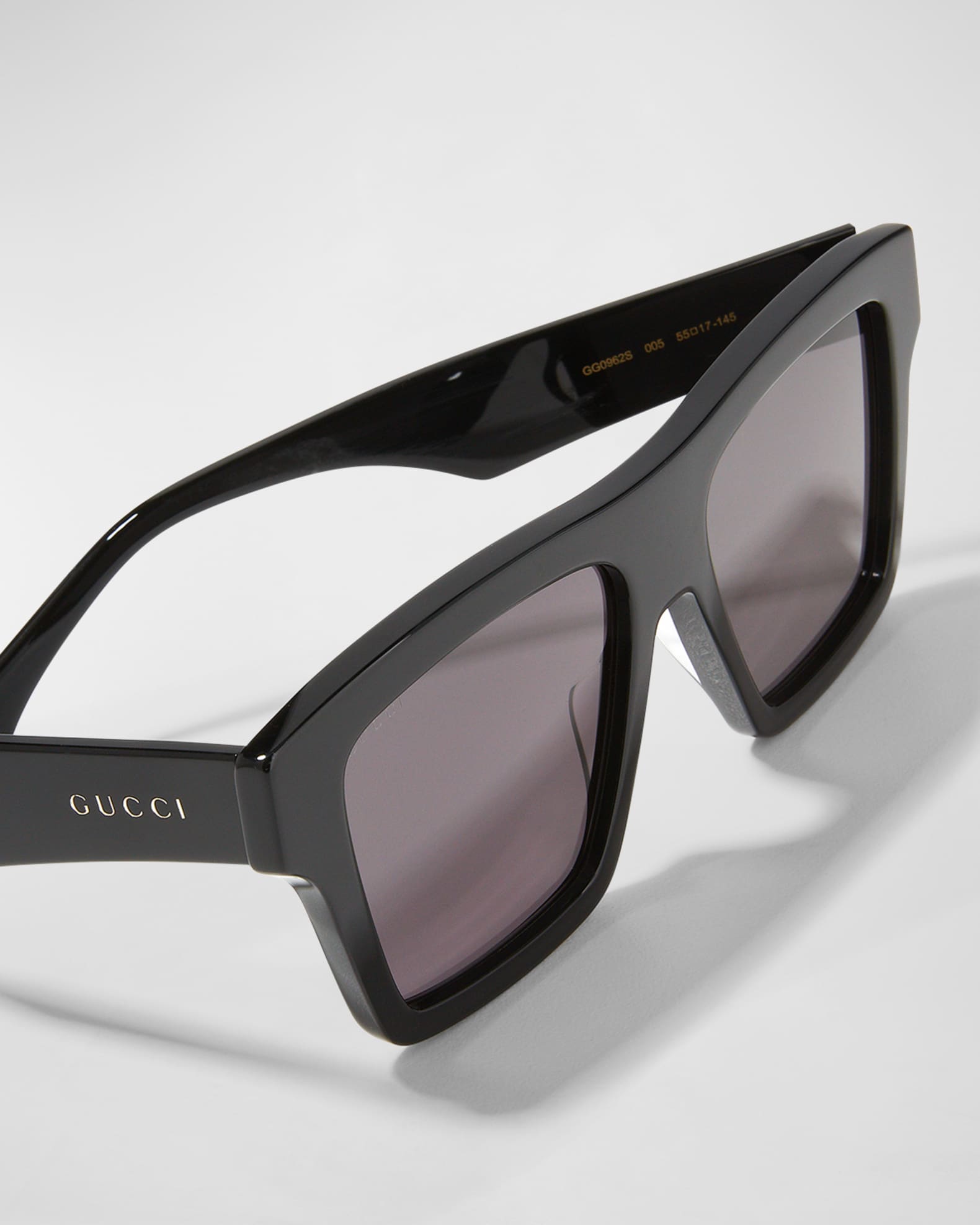 Gucci Men's Square Acetate Sunglasses Neiman Marcus