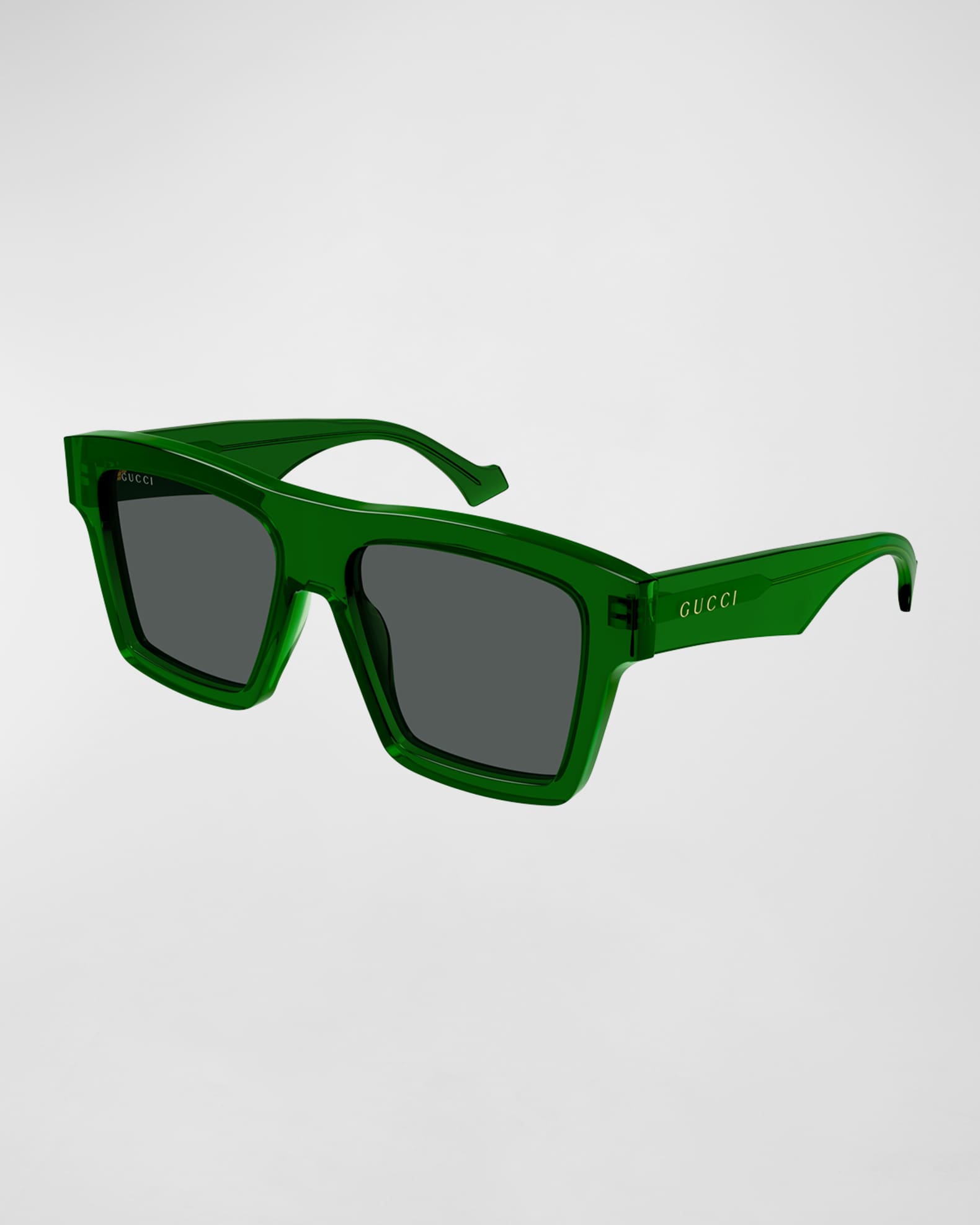 Gucci Men s Square Acetate Sunglasses Neiman Marcus