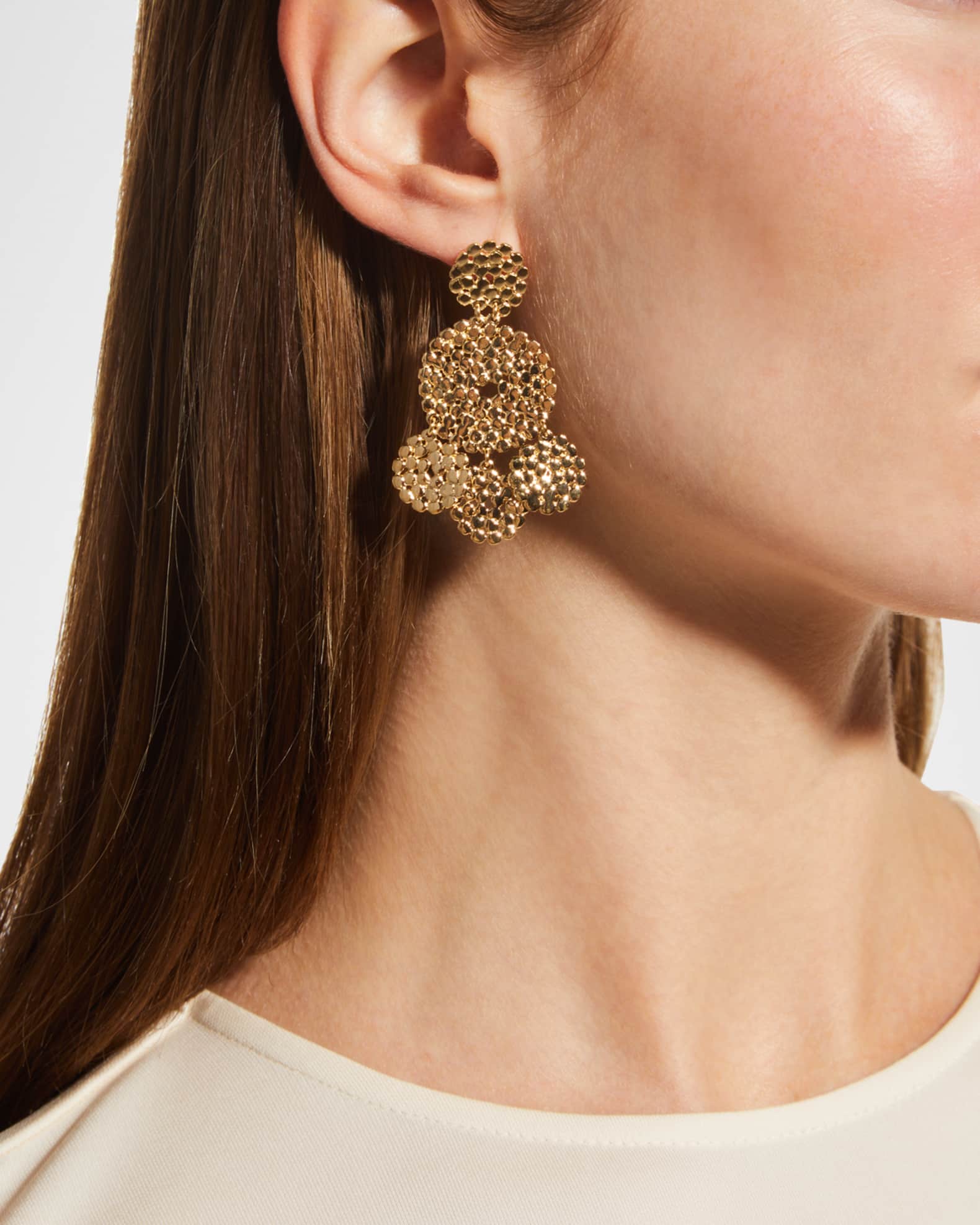 Lucky Small Sequin Earrings 1