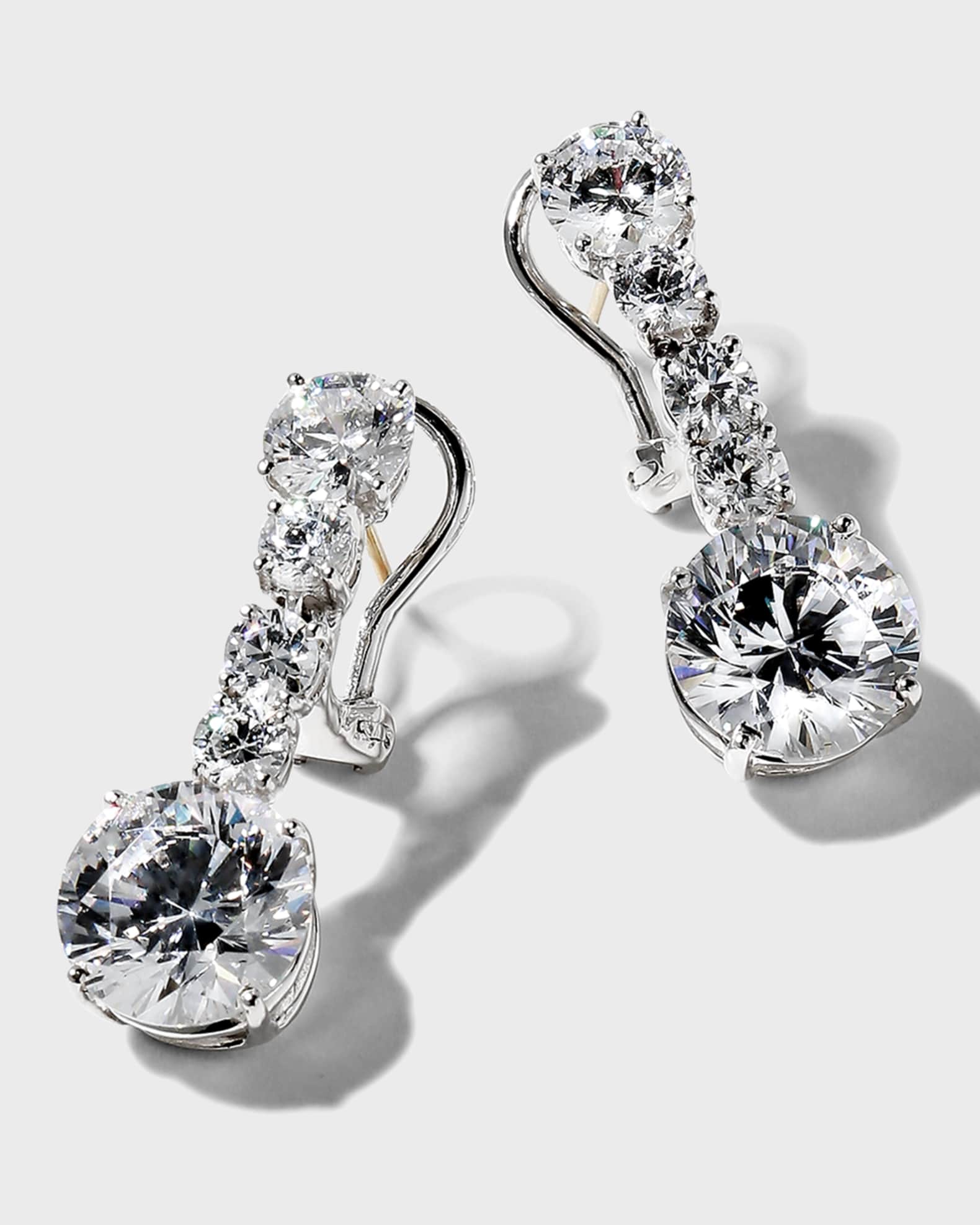 Neiman marcus cheap cubic zirconia earrings