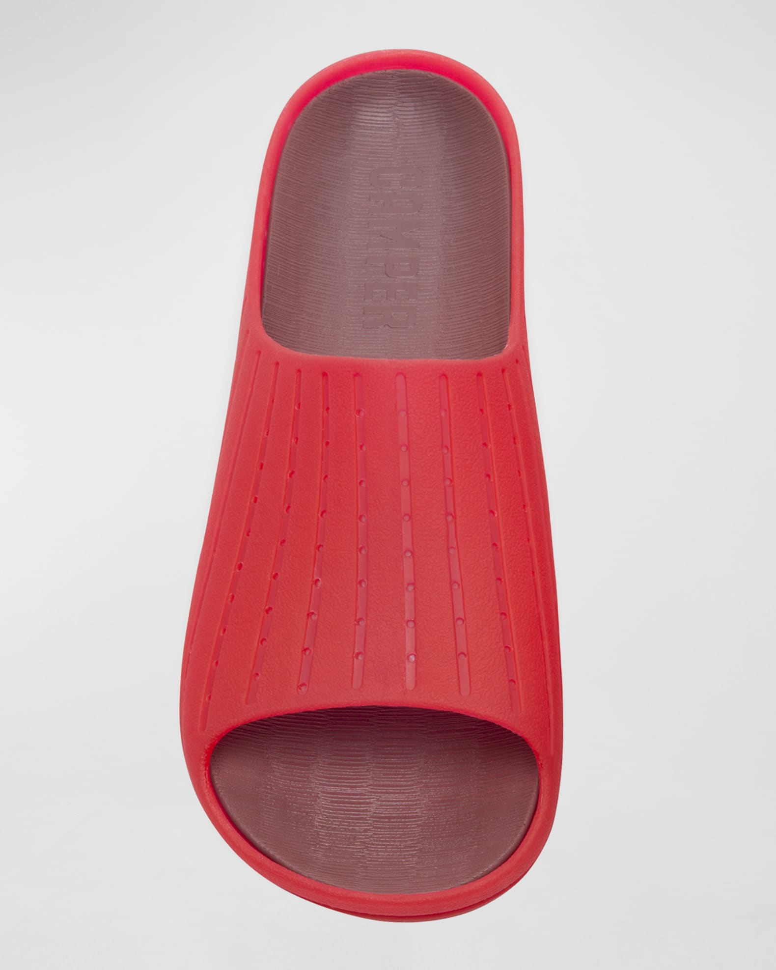 Camper Men's Wabi Perforated Transparent Slippers | Neiman Marcus
