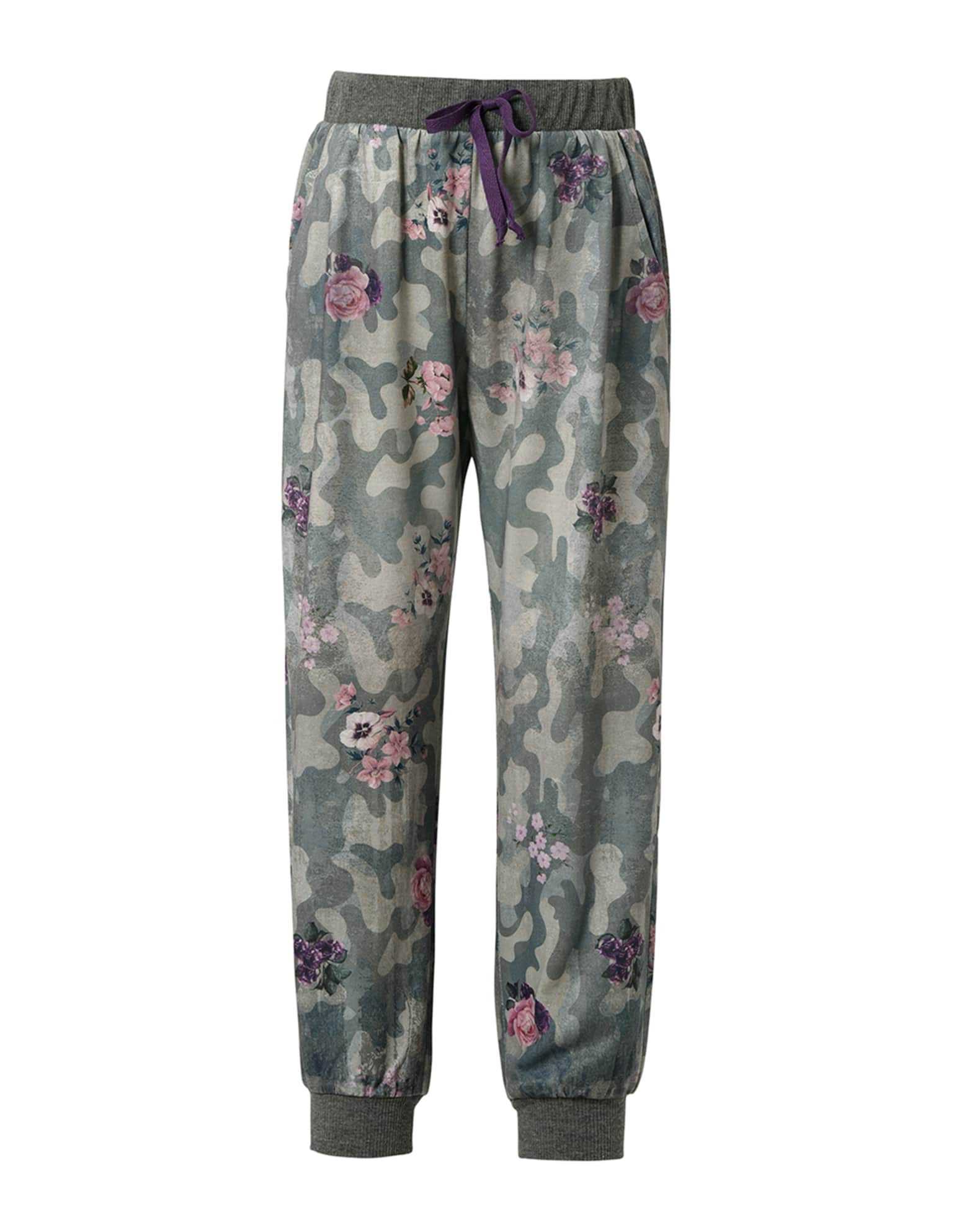 floral jogger