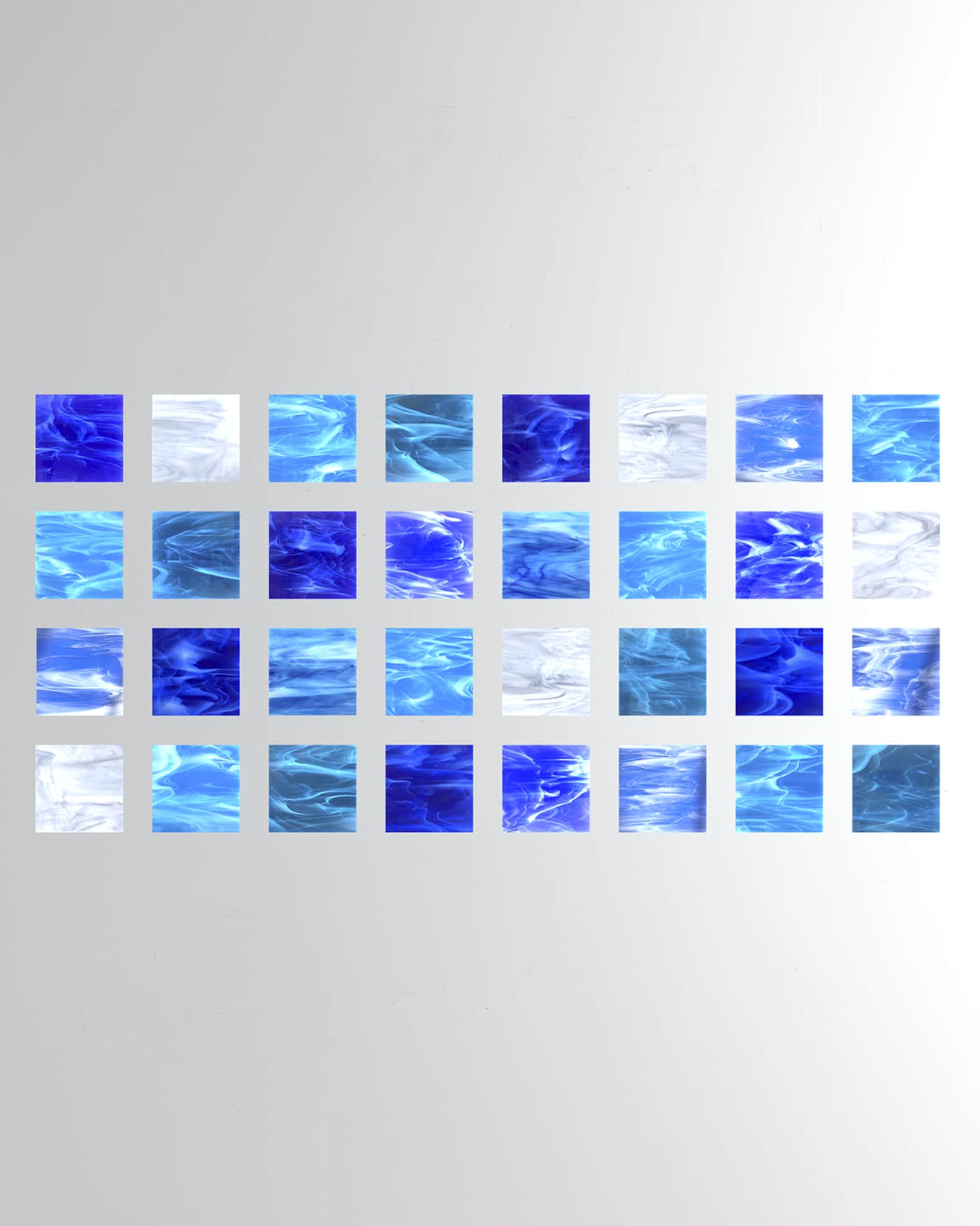 Water Glass Wall Sculpture 0