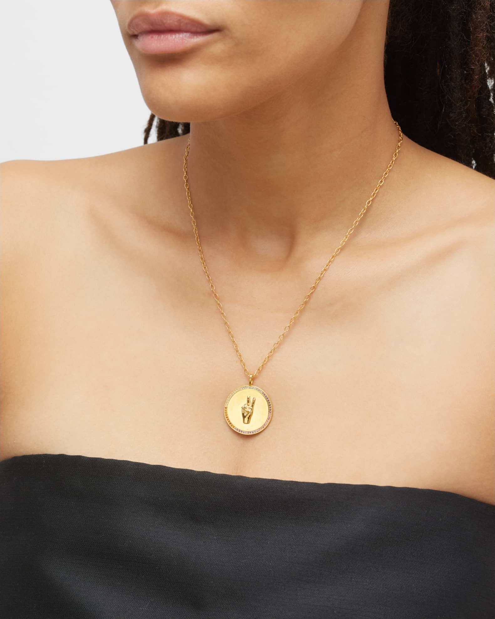 Peace Charm Necklace 1