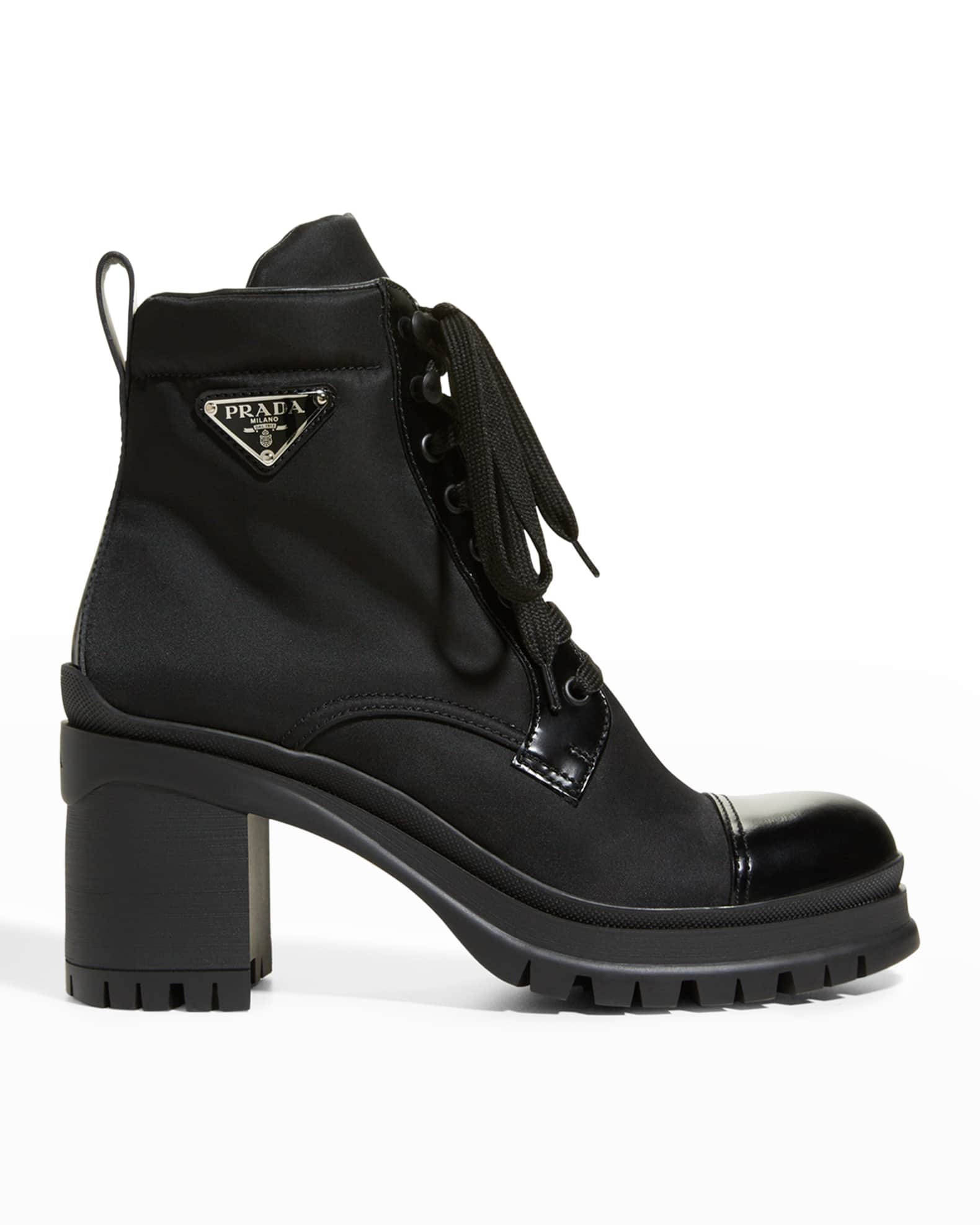 Strut in Blocks: Prada Block Boots