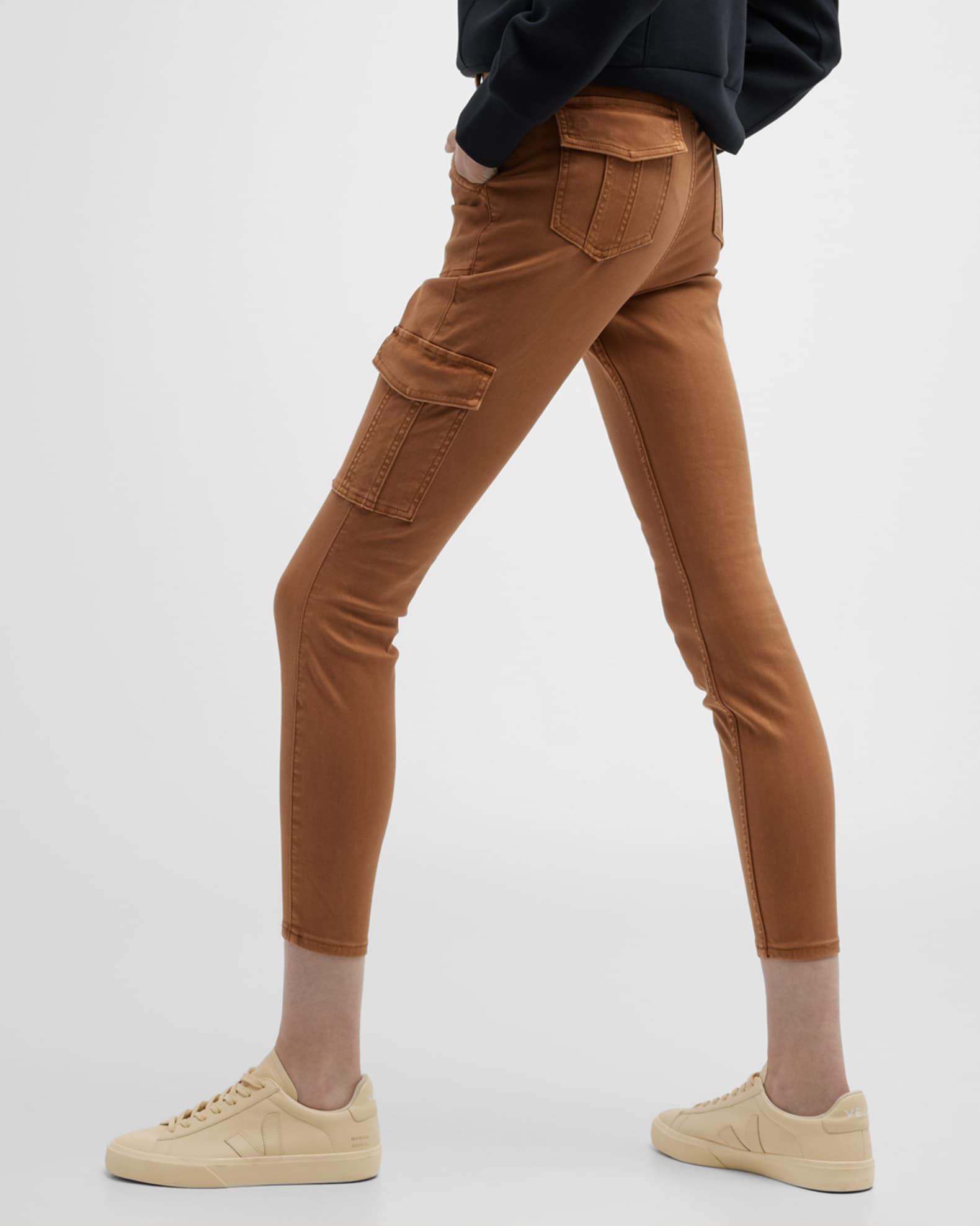 spanx stretch twill ankle cargo pant