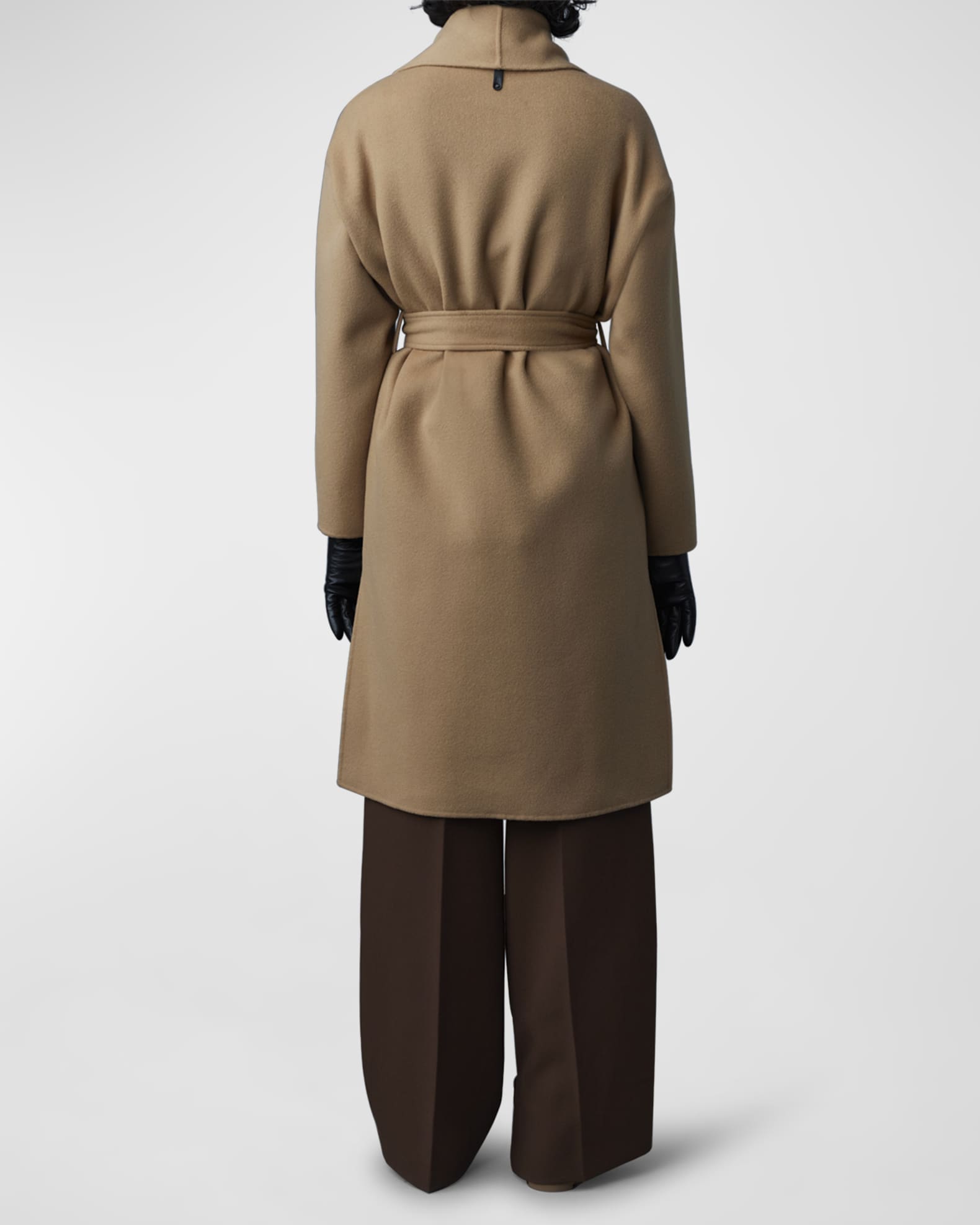 Mackage Thalia Belted Wool Coat | Neiman Marcus