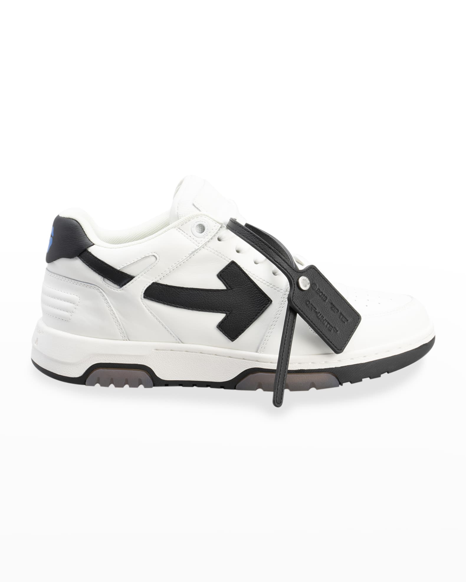 Off-White Men's Out of Office Arrow Low-Top Sneakers | Neiman Marcus