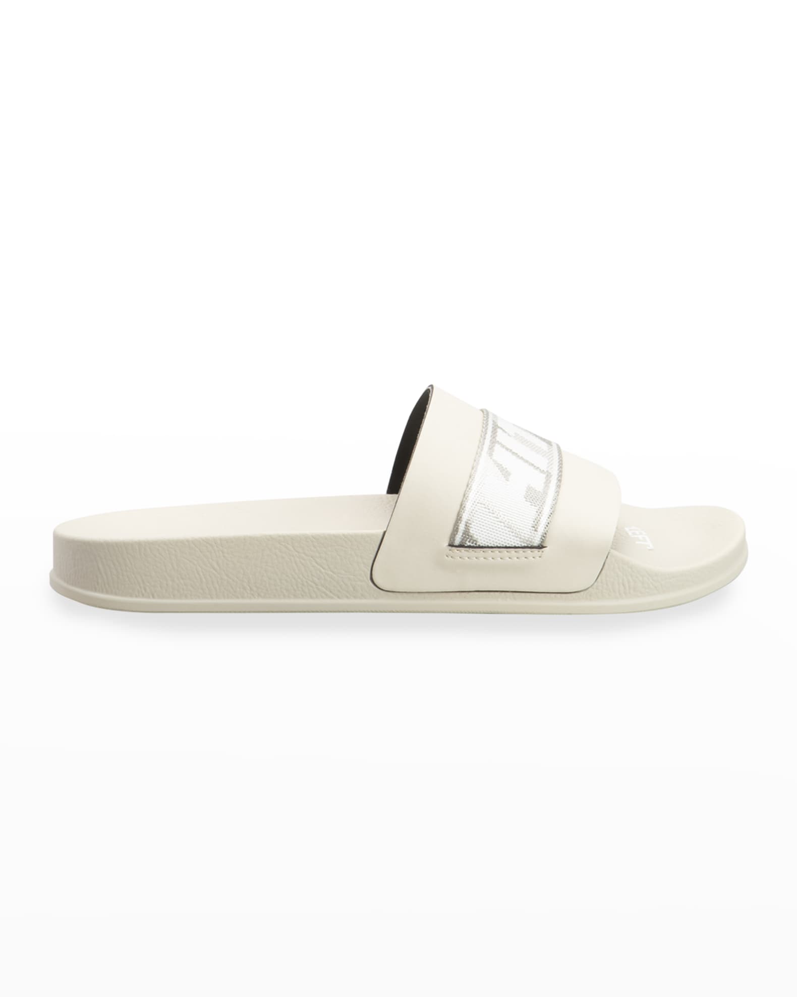 tan off white slides