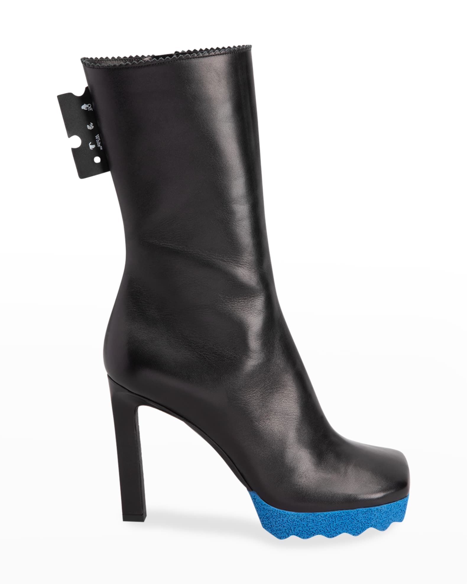 white blowfish shoes