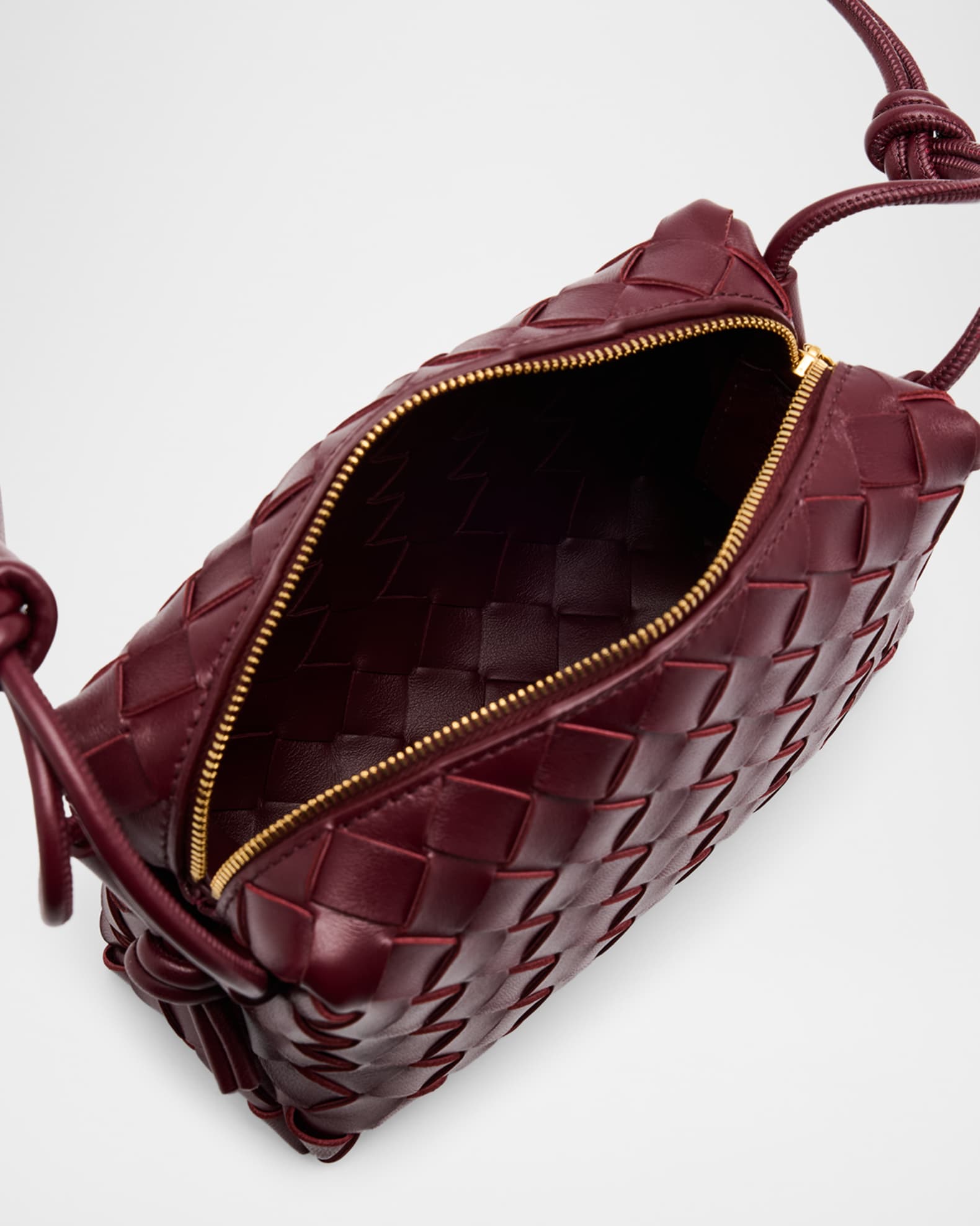 BOTTEGA VENETA ミニループカメラバッグ Women's Mini Loop Camera Bag in Black | Bottega Veneta US
