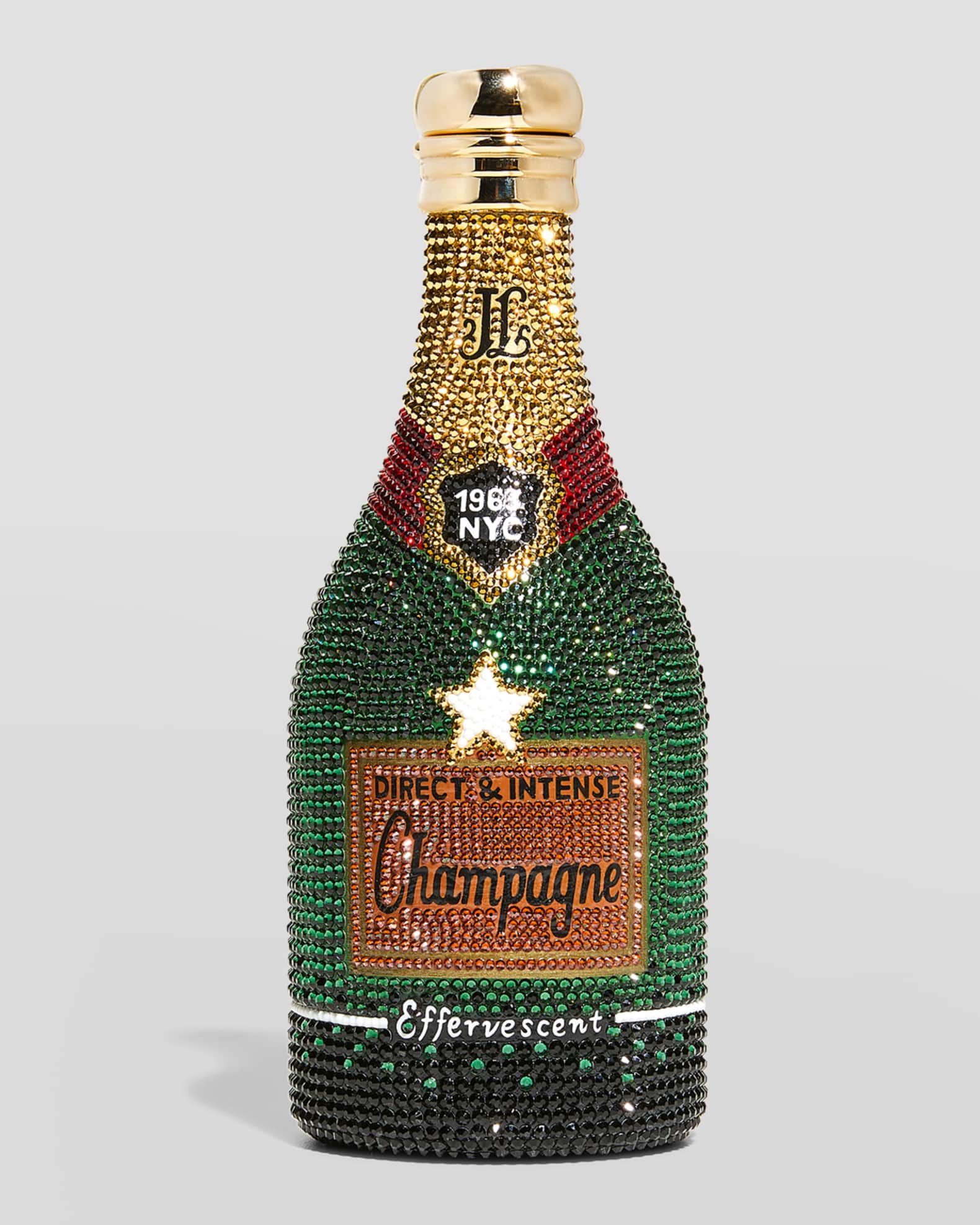 Champagne bottle clutch bag store