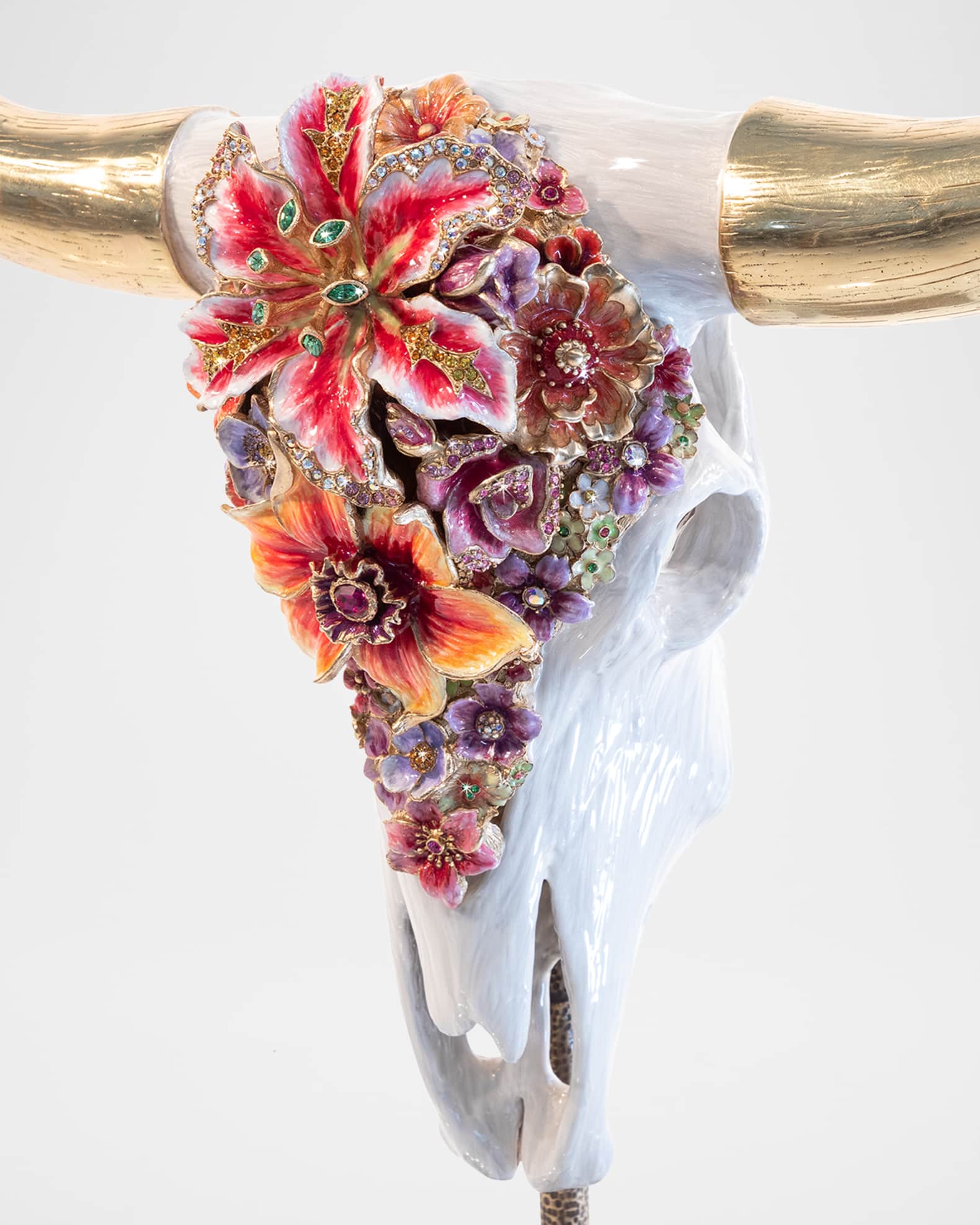 Takashi MURAKAMI Skulls & Flowers Castle Wall in the Sky