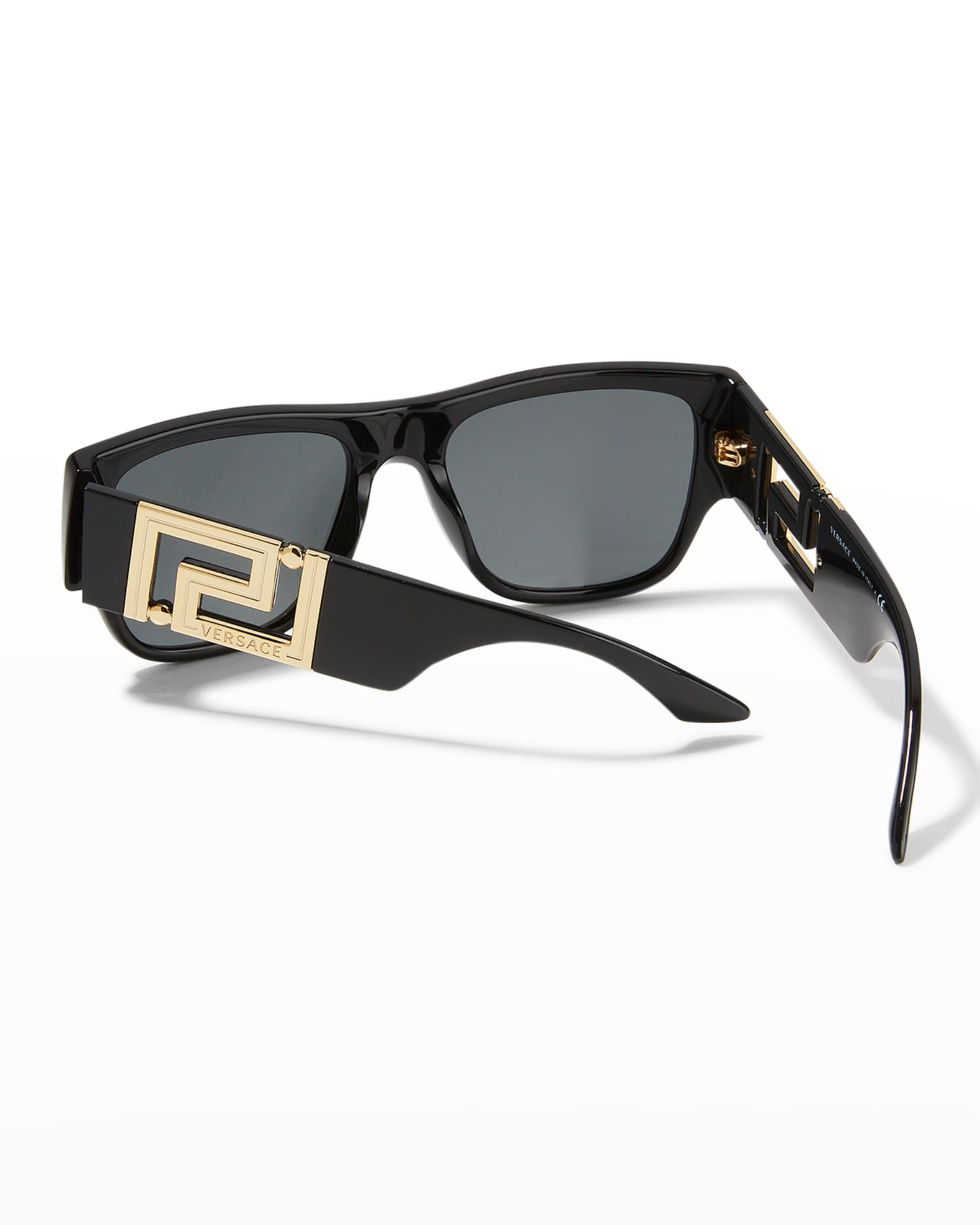 Versace Men's Greca Rectangle Sunglasses | Neiman Marcus