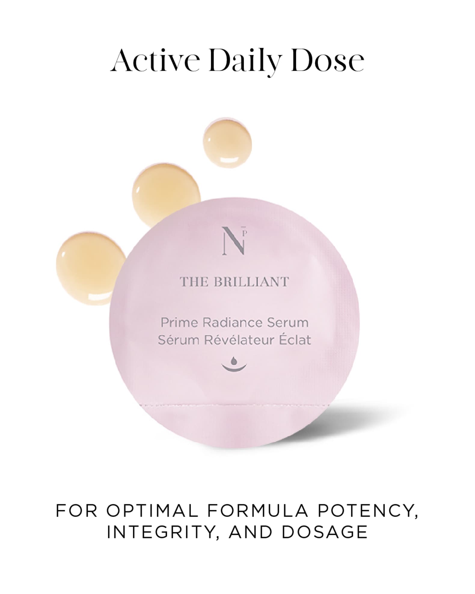 The Brilliant Prime Radiance Serum, 30 Doses 1