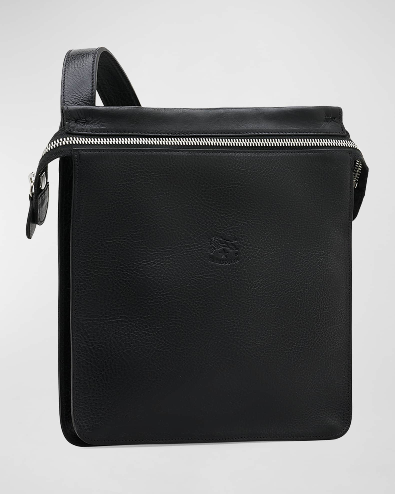 Men s Leather Crossbody Bag