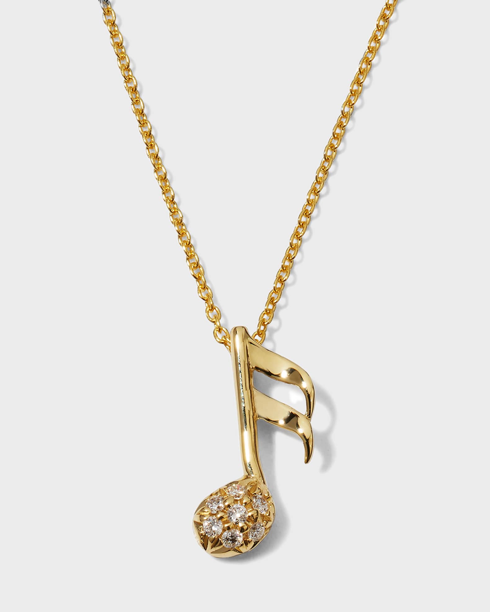 Roberto Coin Music Note Tiny Treasure Necklace