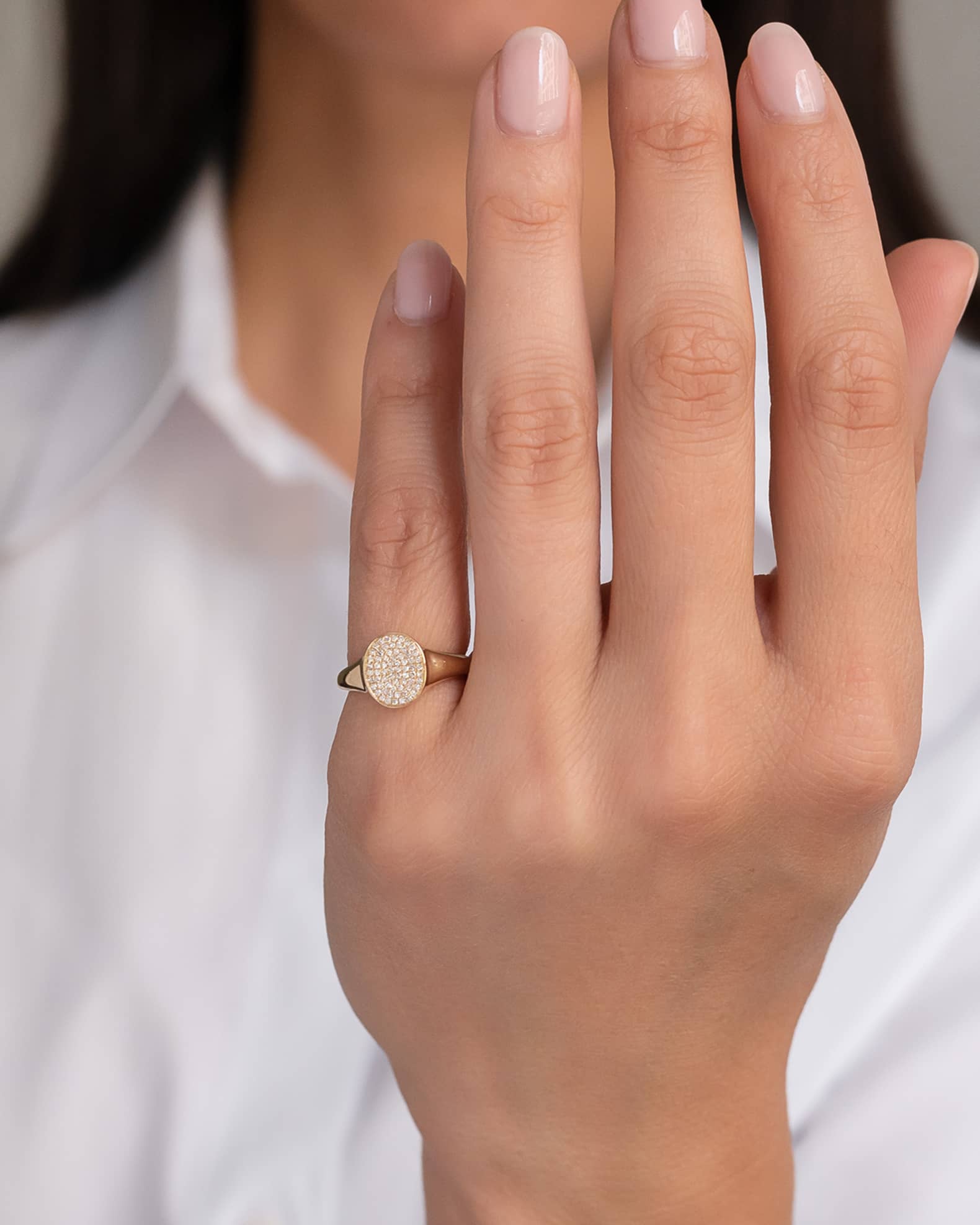 Zoe lev signet ring clearance