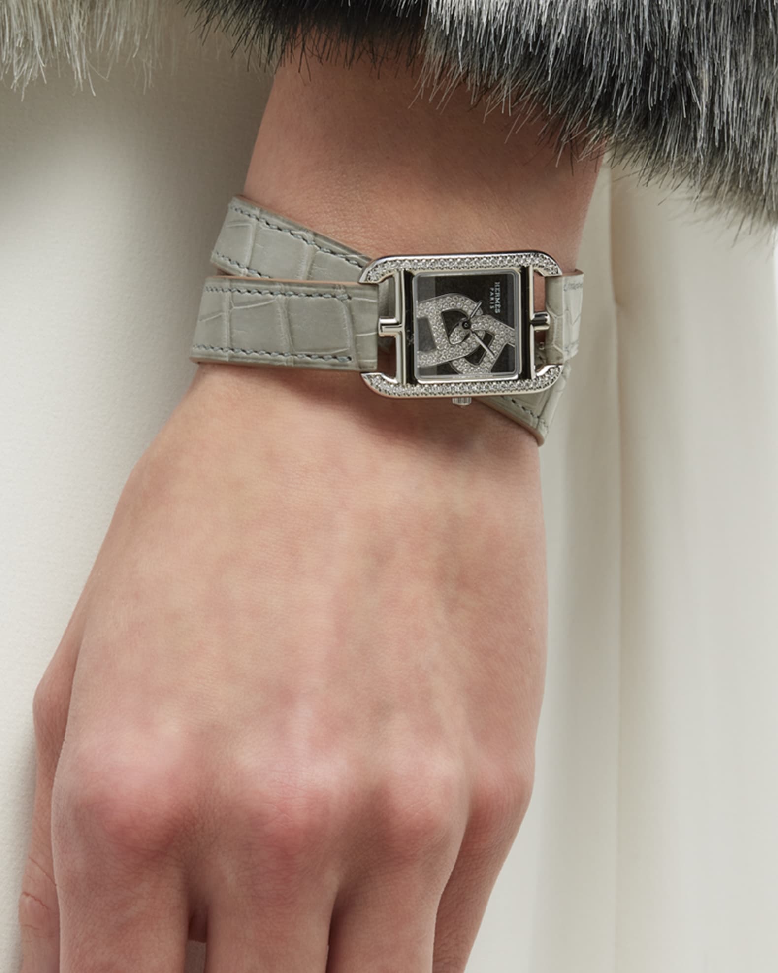 Hermes Cape Cod Chaine D'Ancre Joaillier Watch, Small Model, 31 MM