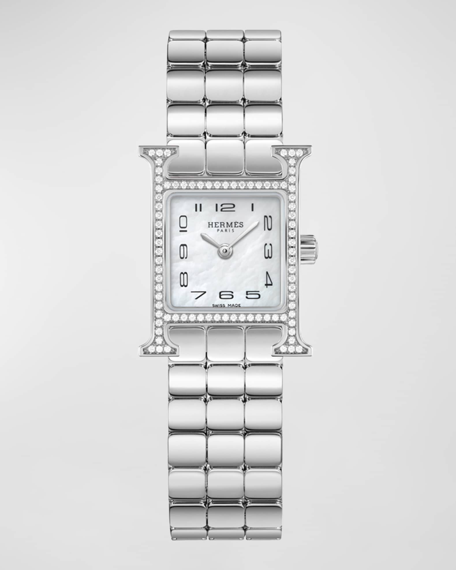Hermes Heure H Watch, Mini Model, 21 mm | Neiman Marcus
