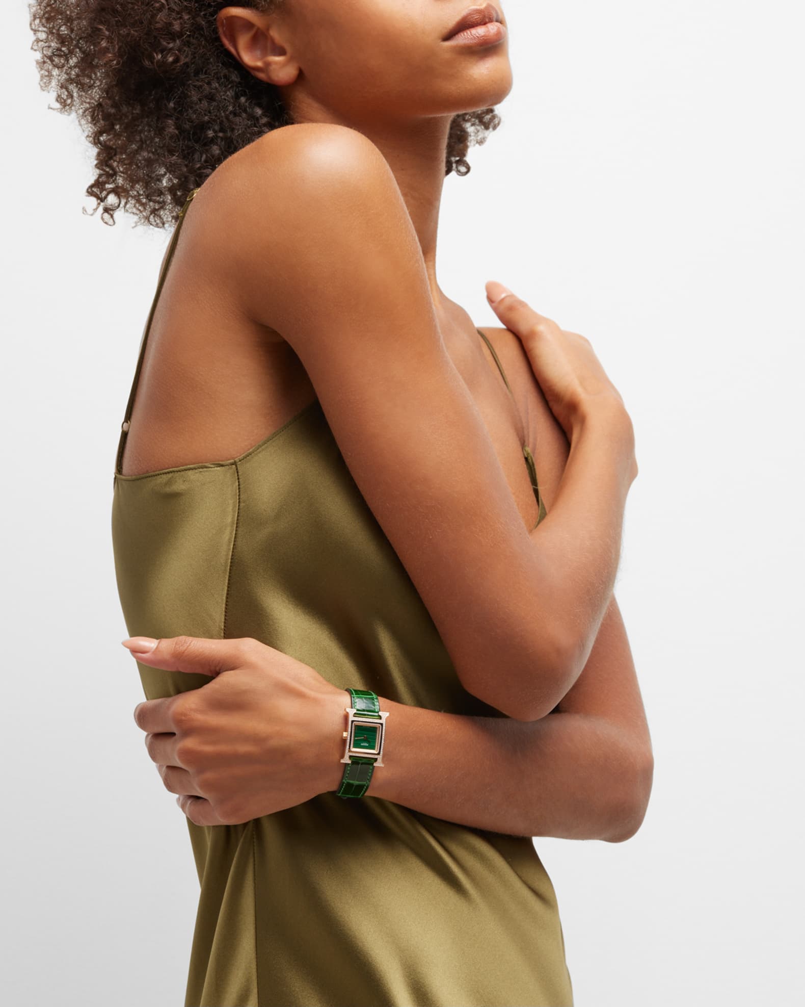 Hermes Heure H Watch, Small Model, 25 MM | Neiman Marcus
