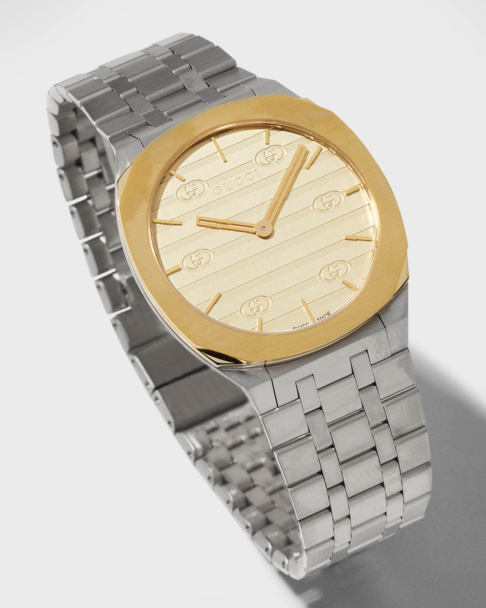 2 tone gucci watch shop