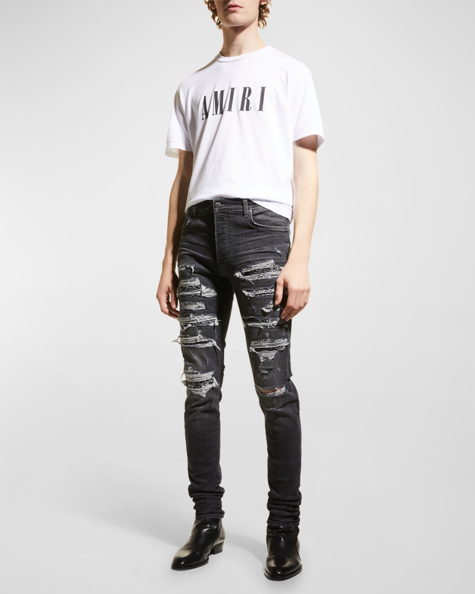 Amiri Men's Core Logo T-Shirt | Neiman Marcus