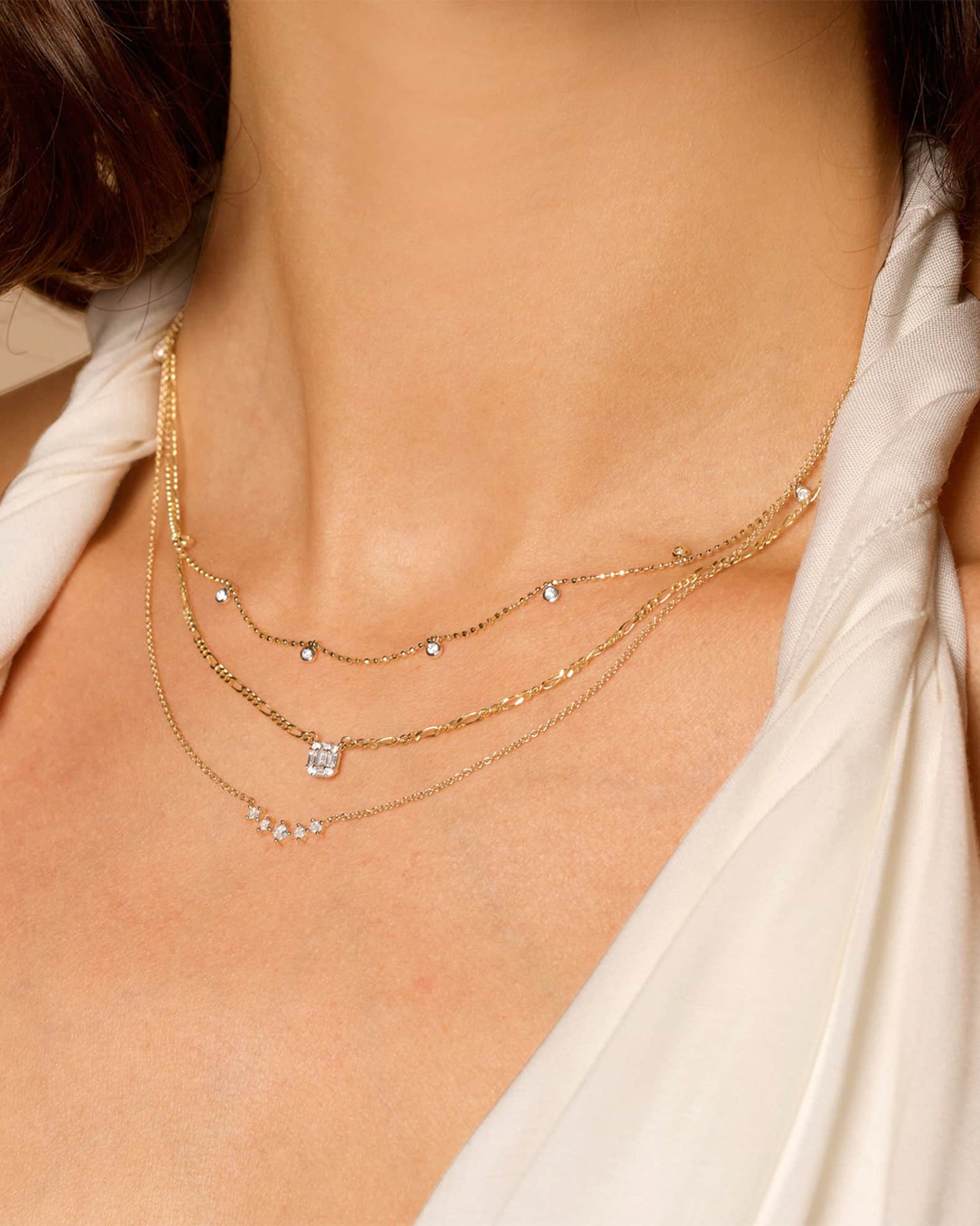 STONE AND STRAND Shield of Strength Necklace Neiman Marcus