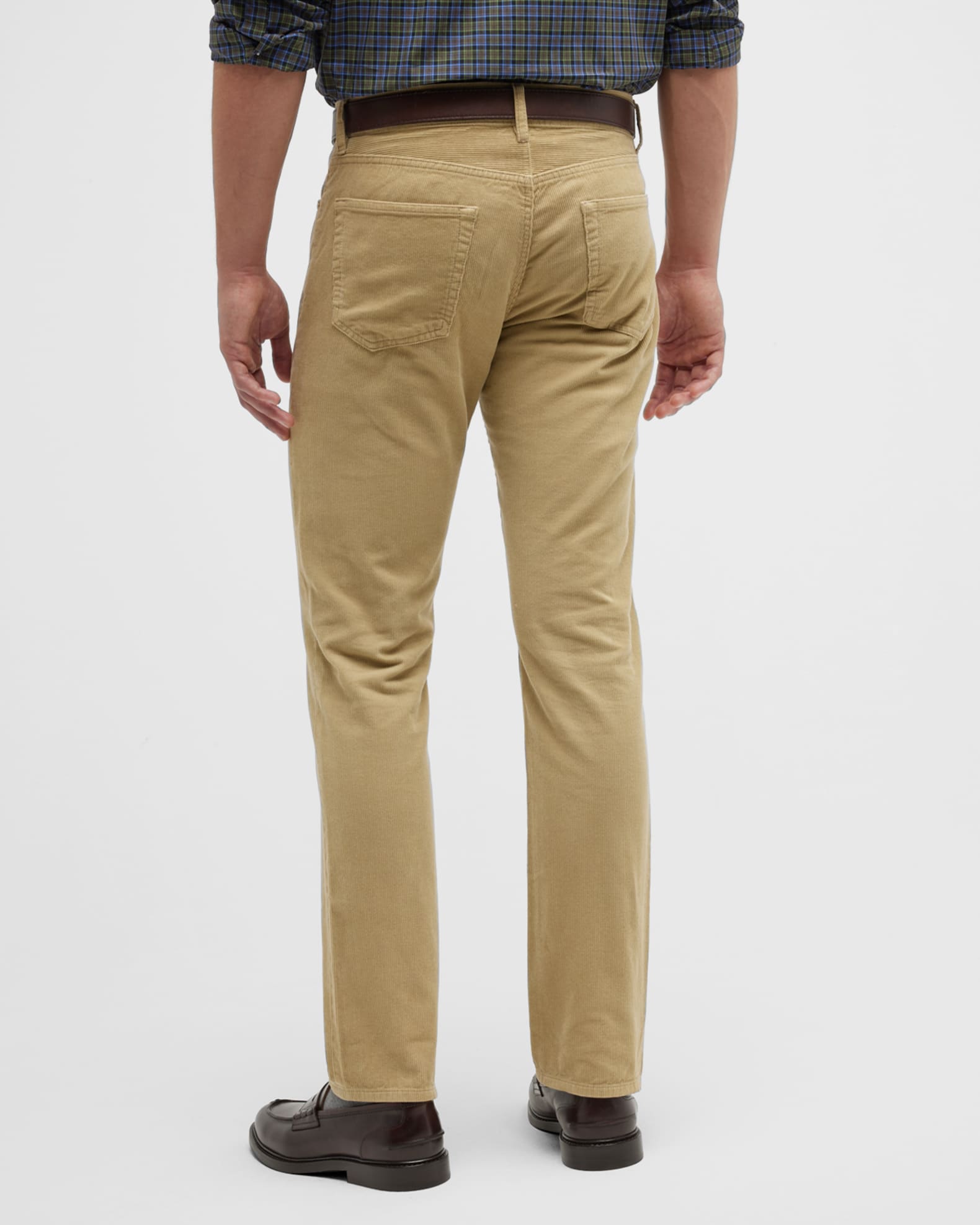 Sid Mashburn Men's SlimStraight Corduroy Pants Neiman Marcus